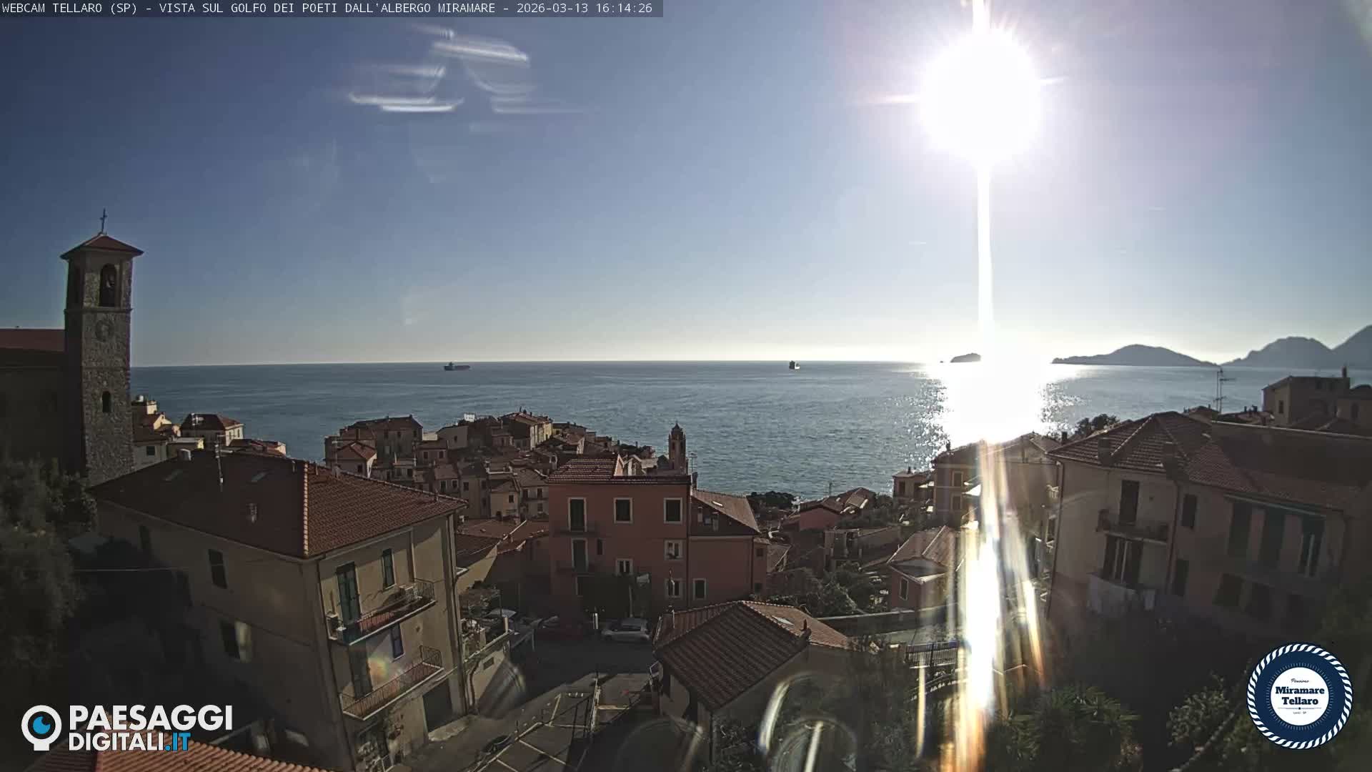 Tellaro City Live Cam - La Spezia, Liguria, Italy