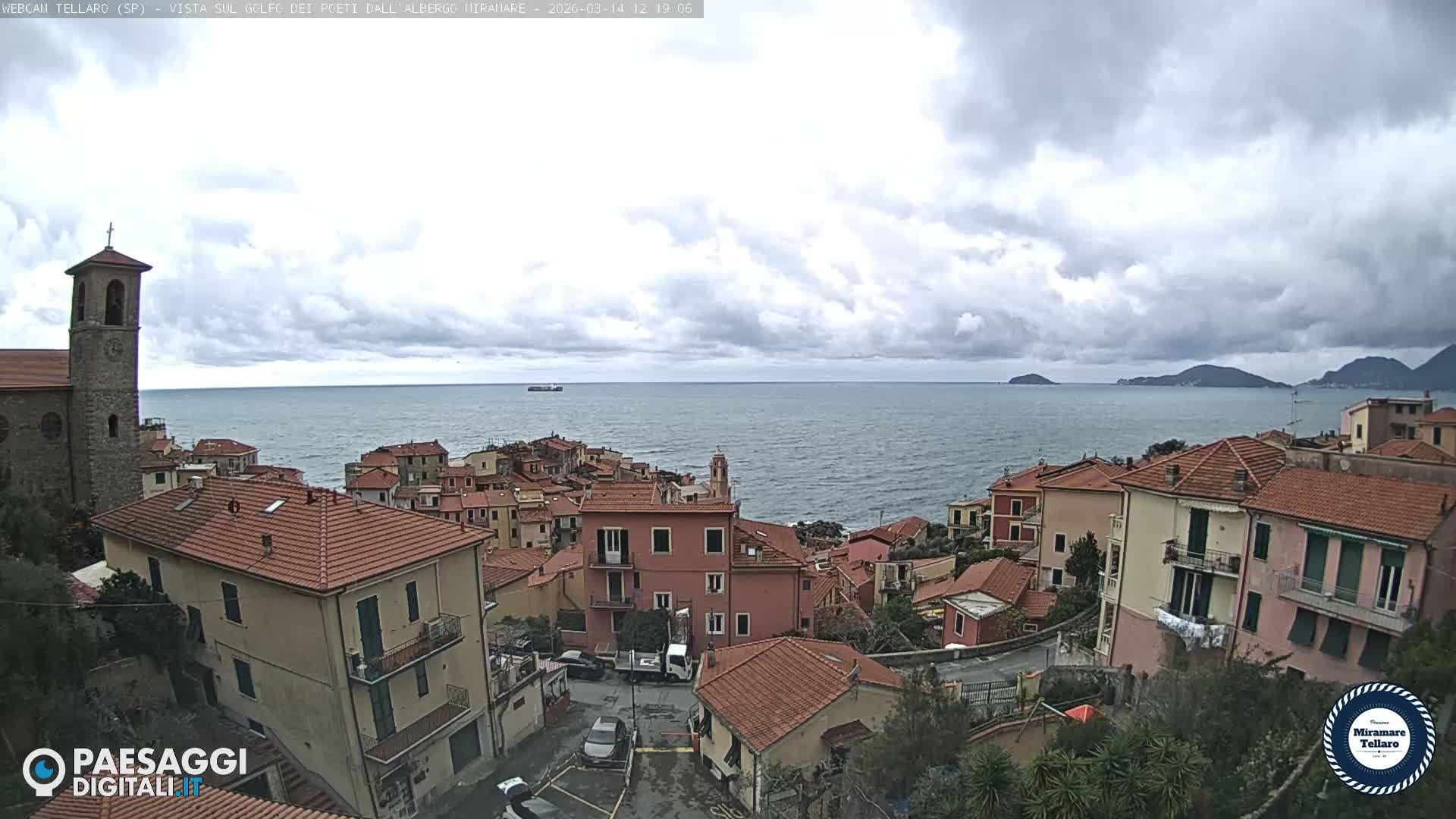Tellaro City Live Cam - La Spezia, Liguria, Italy