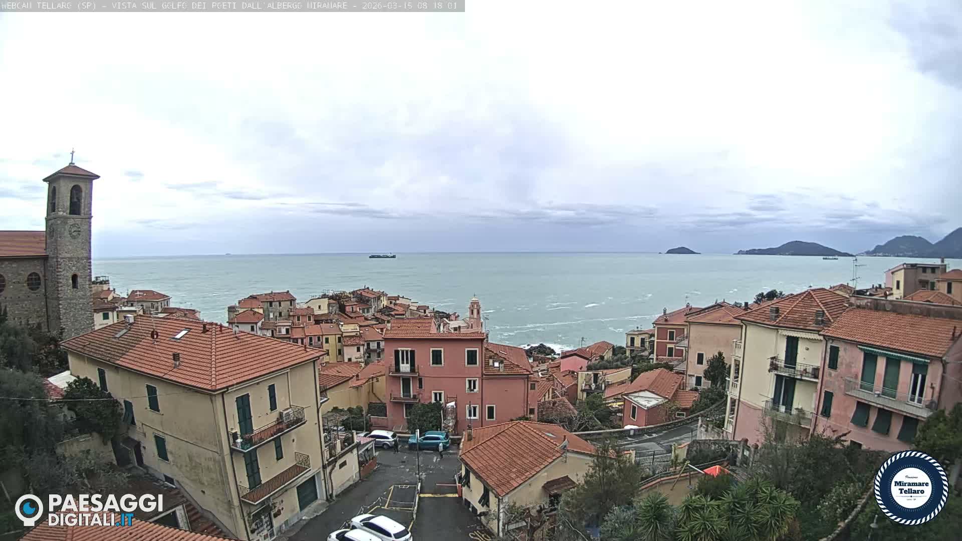Tellaro City Live Cam - La Spezia, Liguria, Italy