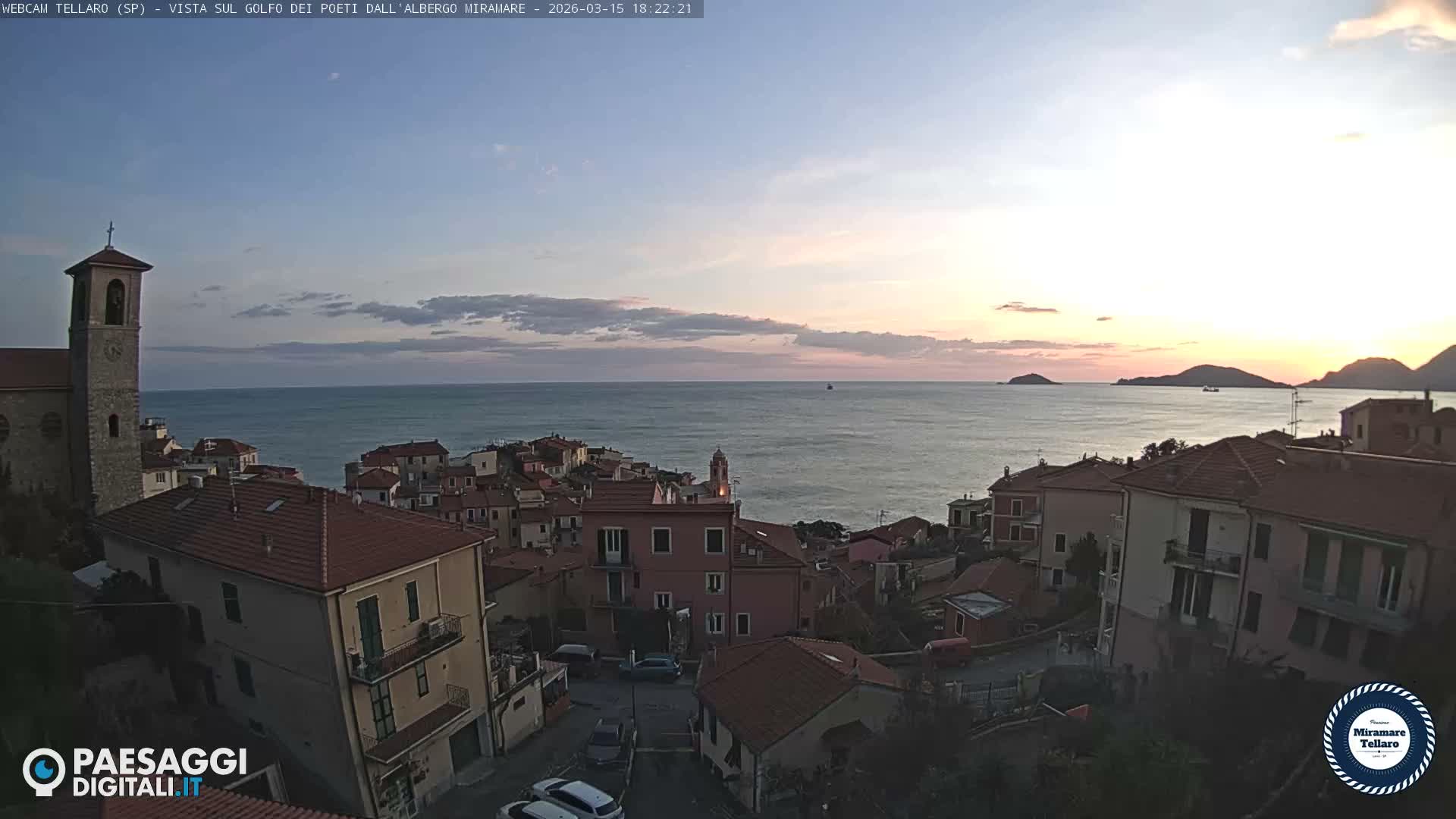 Tellaro City Live Cam - La Spezia, Liguria, Italy