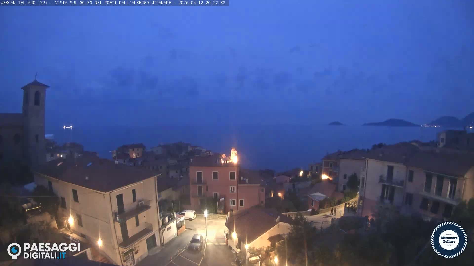 Tellaro City Live Cam - La Spezia, Liguria, Italy