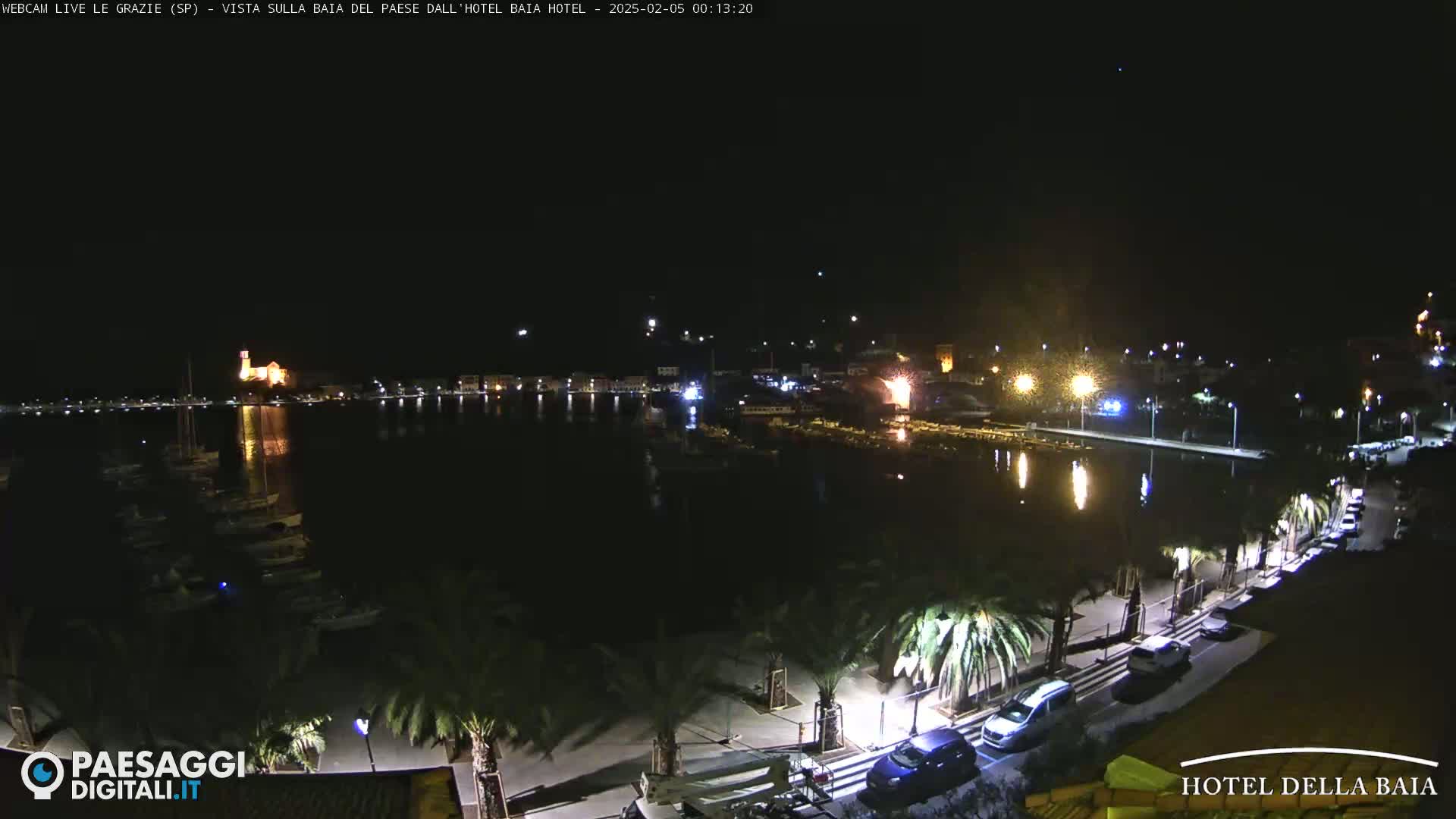 Le Grazie Marina Live Cam - La Spezia, Liguria, Italy