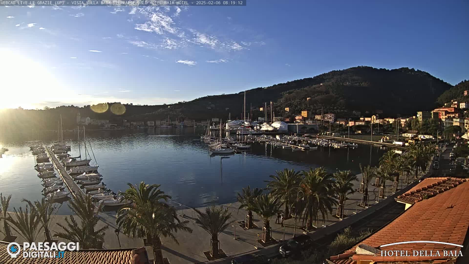 Le Grazie Marina Live Cam - La Spezia, Liguria, Italy