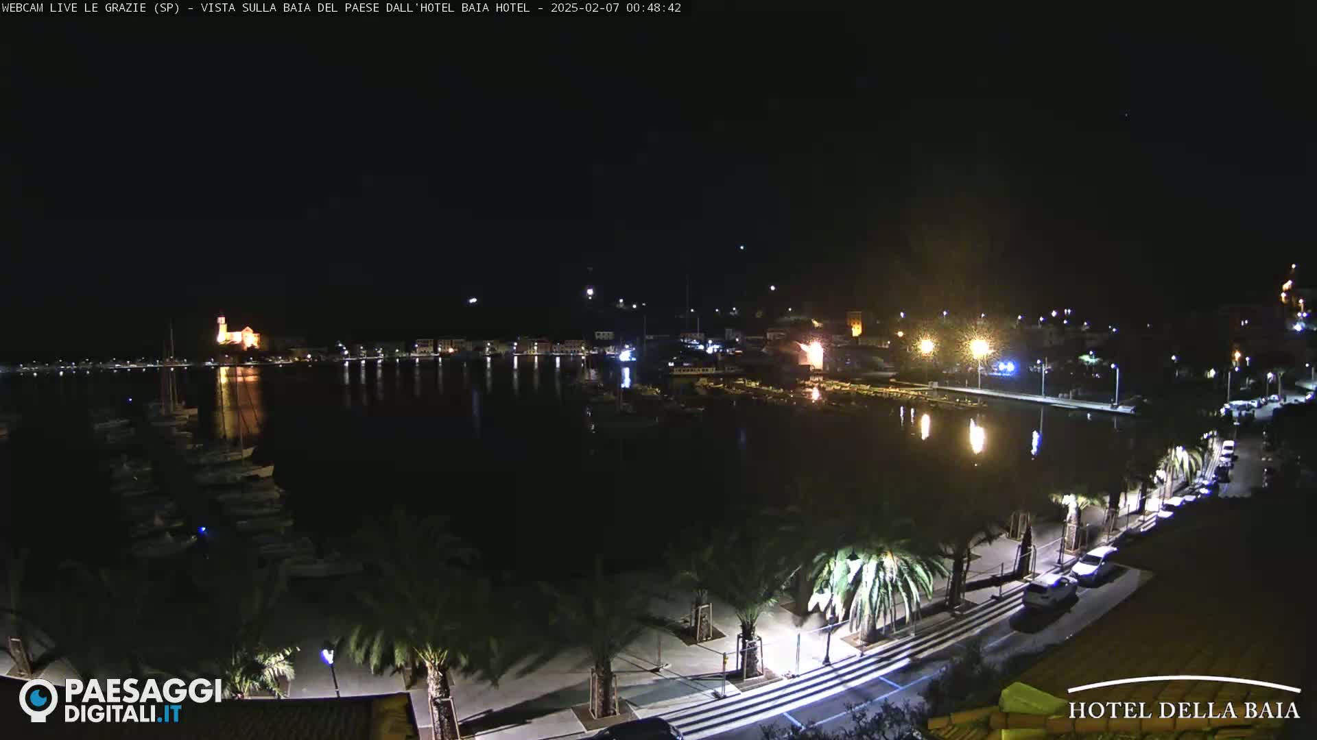 Le Grazie Marina Live Cam - La Spezia, Liguria, Italy