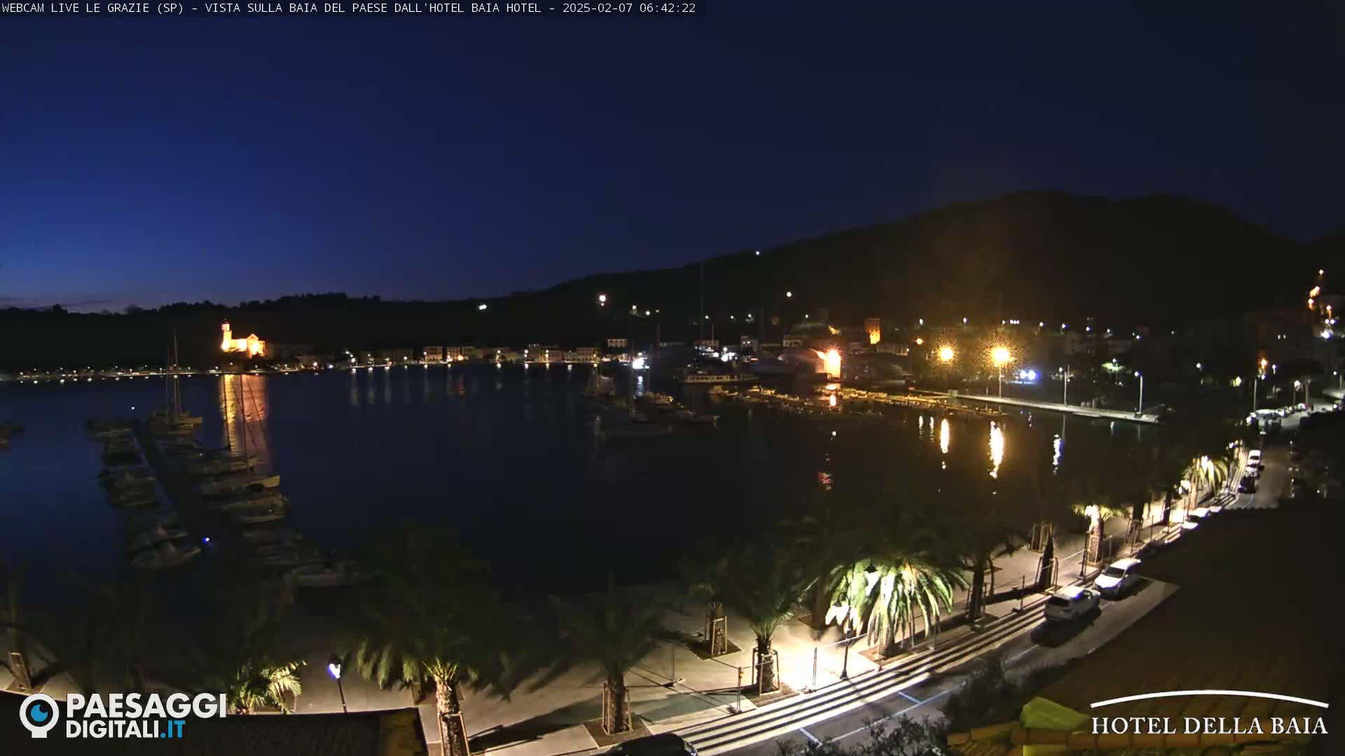 Le Grazie Marina Live Cam - La Spezia, Liguria, Italy
