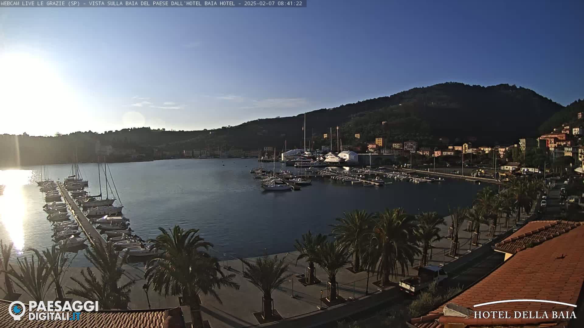 Le Grazie Marina Live Cam - La Spezia, Liguria, Italy