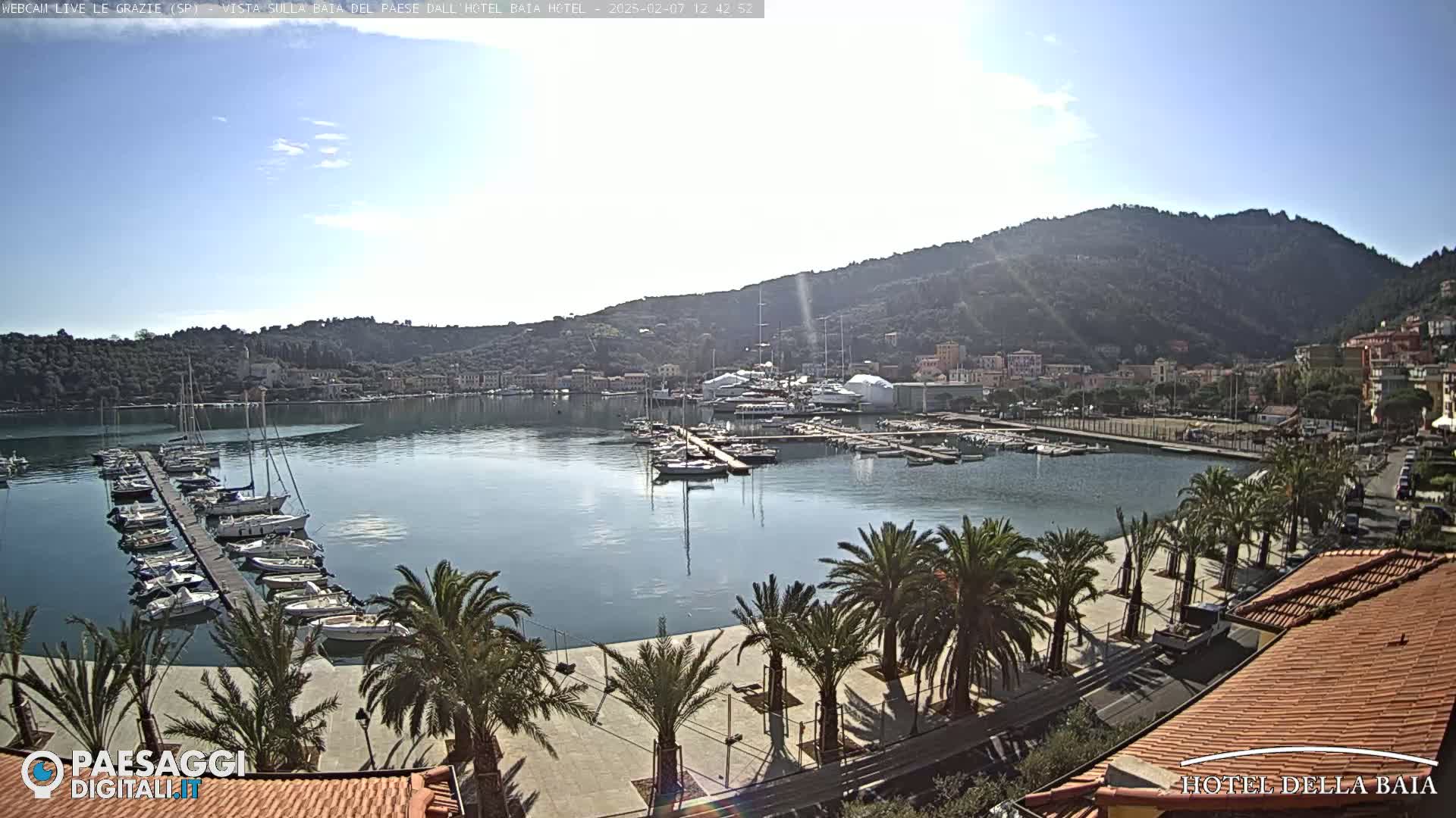 Le Grazie Marina Live Cam - La Spezia, Liguria, Italy