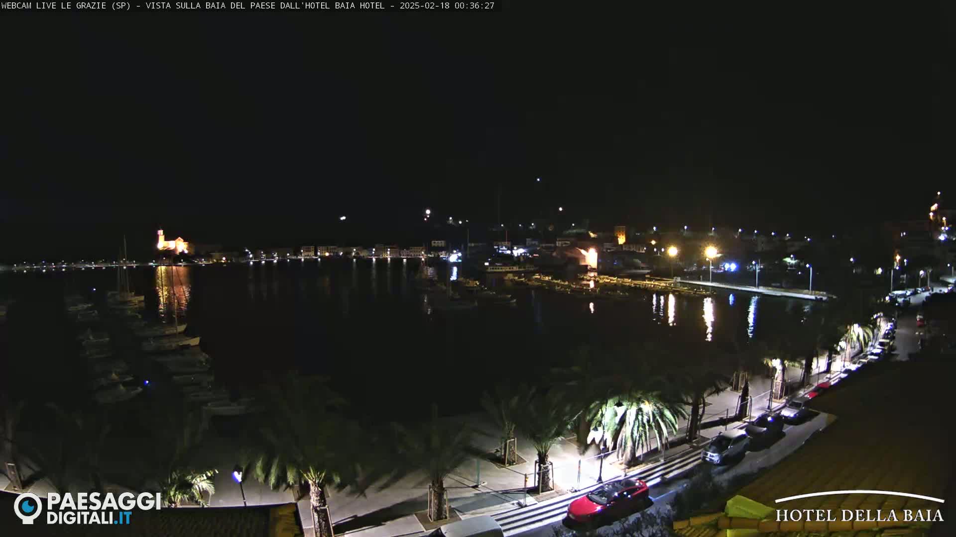 Le Grazie Marina Live Cam - La Spezia, Liguria, Italy