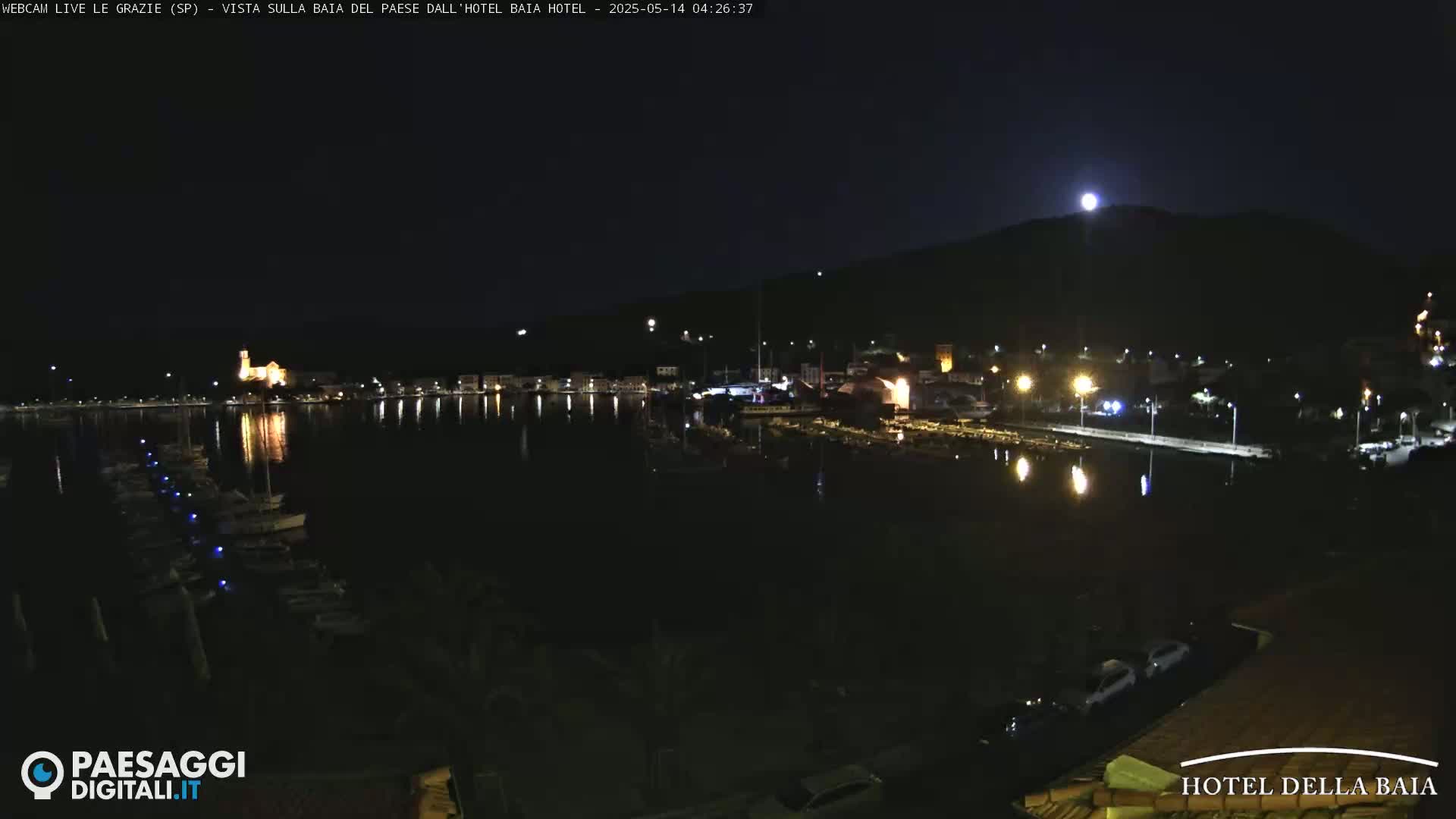 Le Grazie Marina Live Cam - La Spezia, Liguria, Italy