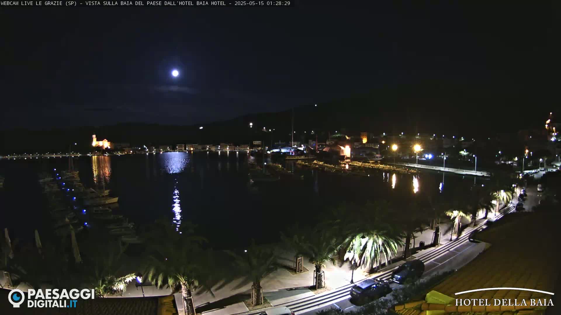 Le Grazie Marina Live Cam - La Spezia, Liguria, Italy