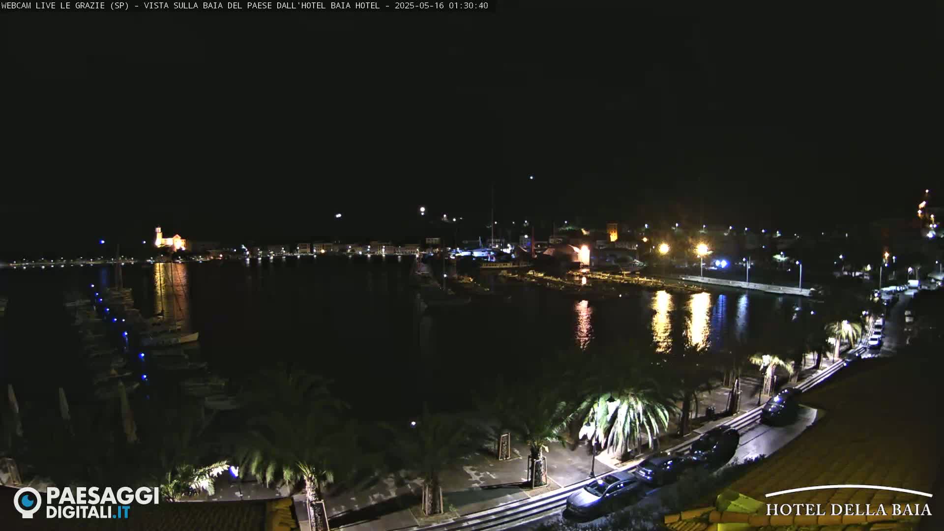 Le Grazie Marina Live Cam - La Spezia, Liguria, Italy