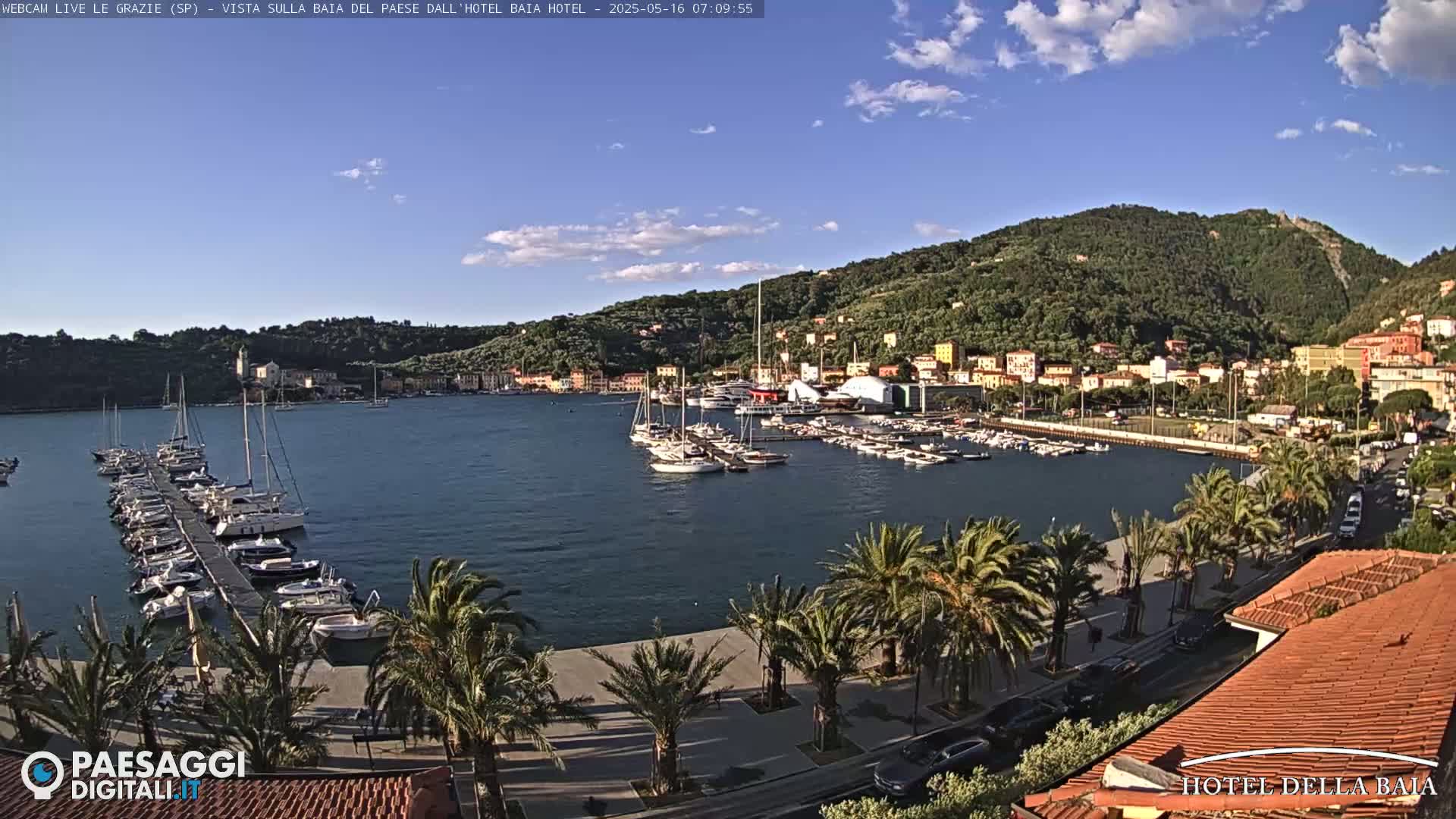 Le Grazie Marina Live Cam - La Spezia, Liguria, Italy