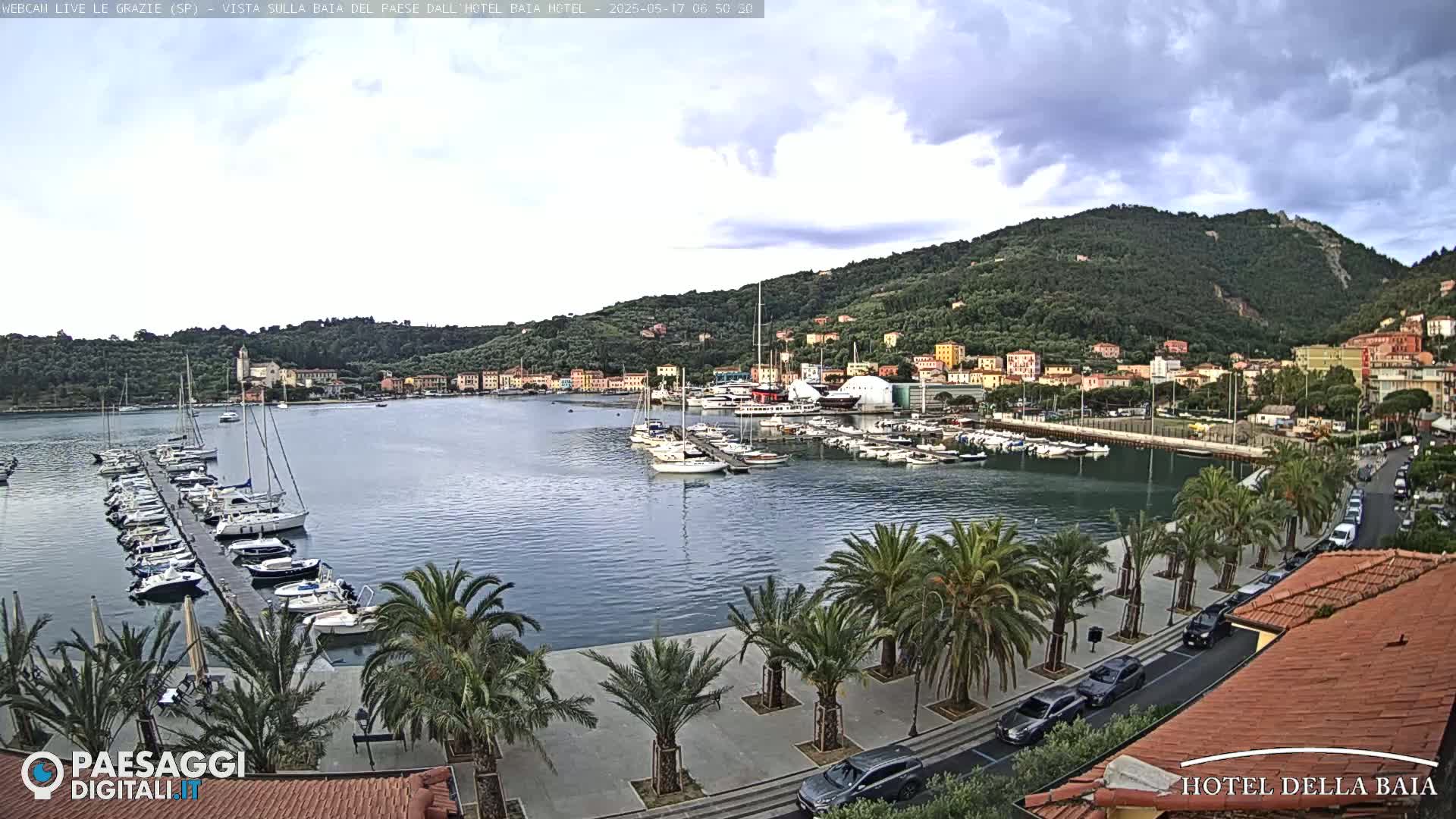 Le Grazie Marina Live Cam - La Spezia, Liguria, Italy