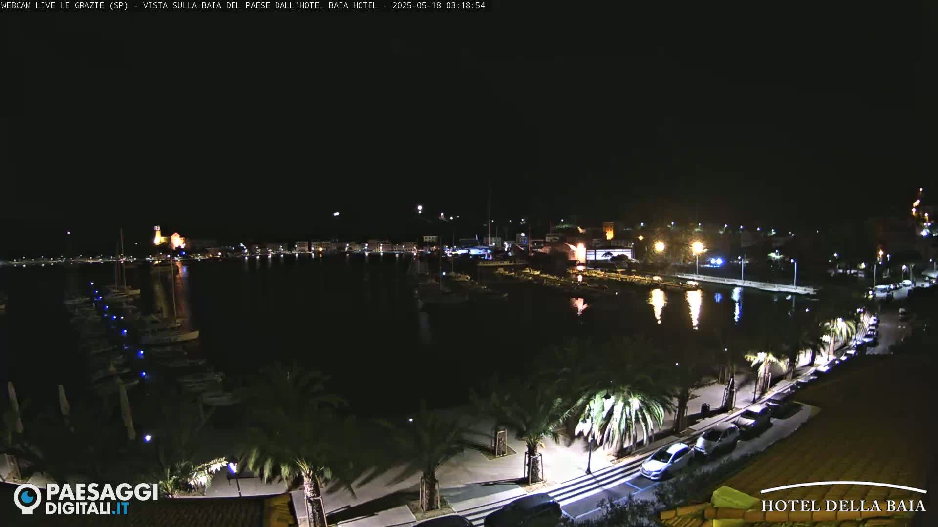 Le Grazie Marina Live Cam - La Spezia, Liguria, Italy