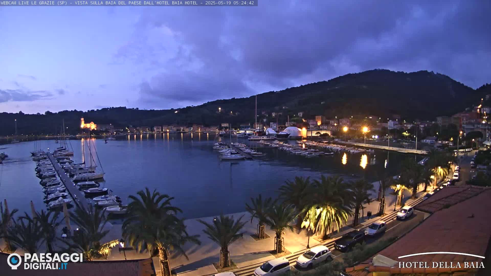 Le Grazie Marina Live Cam - La Spezia, Liguria, Italy