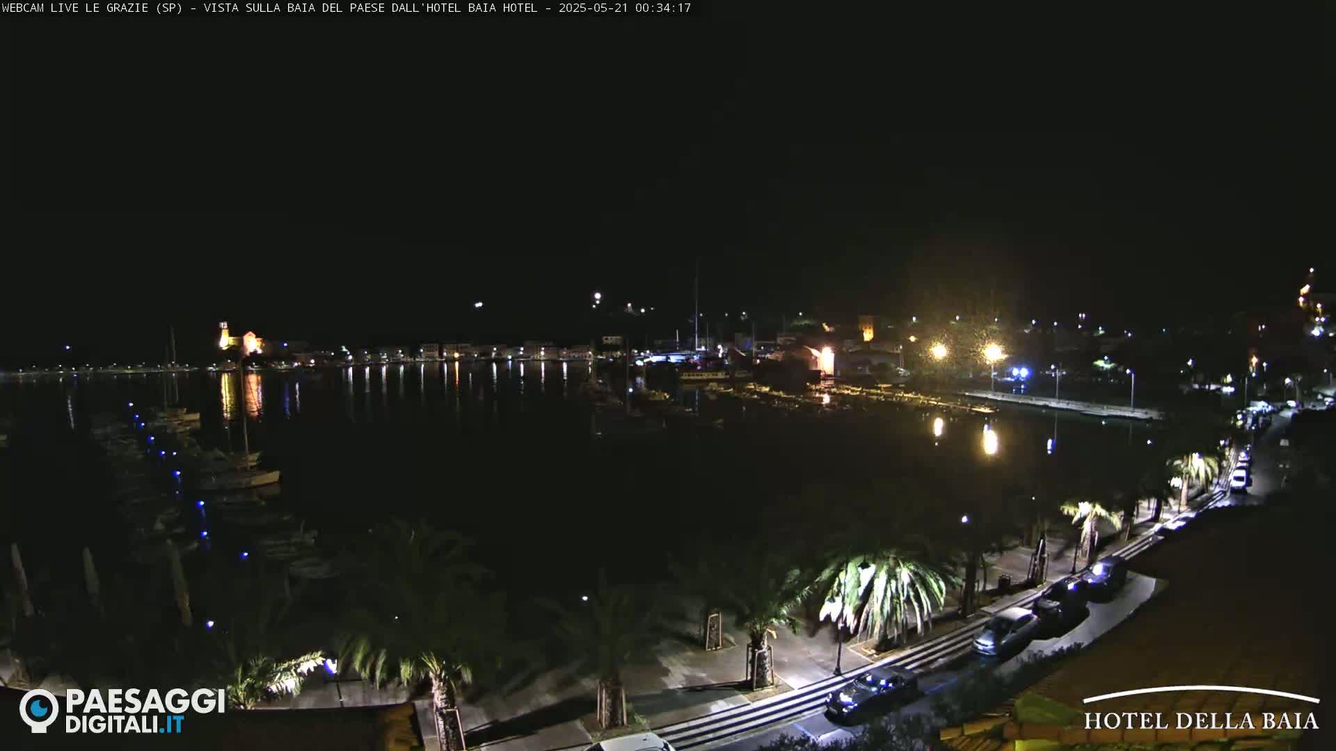 Le Grazie Marina Live Cam - La Spezia, Liguria, Italy