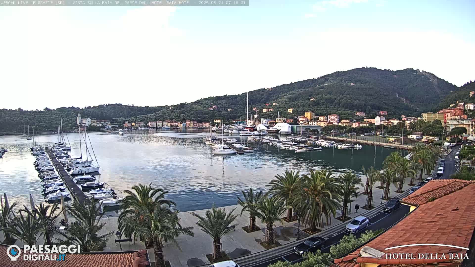 Le Grazie Marina Live Cam - La Spezia, Liguria, Italy