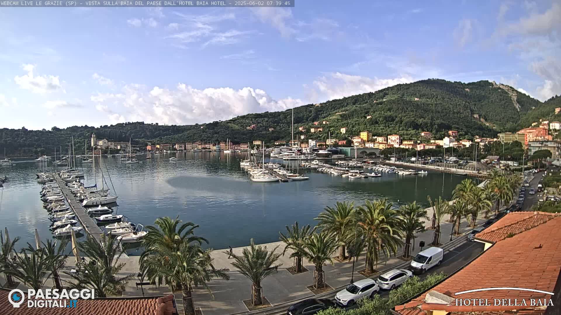 Le Grazie Marina Live Cam - La Spezia, Liguria, Italy
