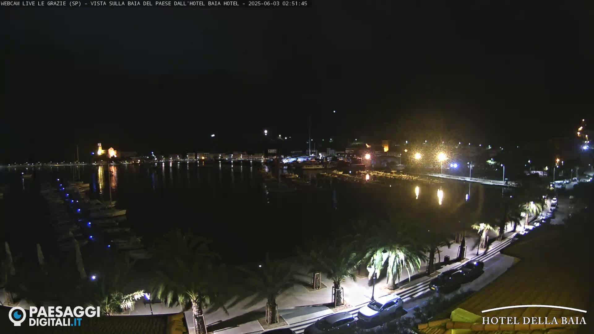 Le Grazie Marina Live Cam - La Spezia, Liguria, Italy