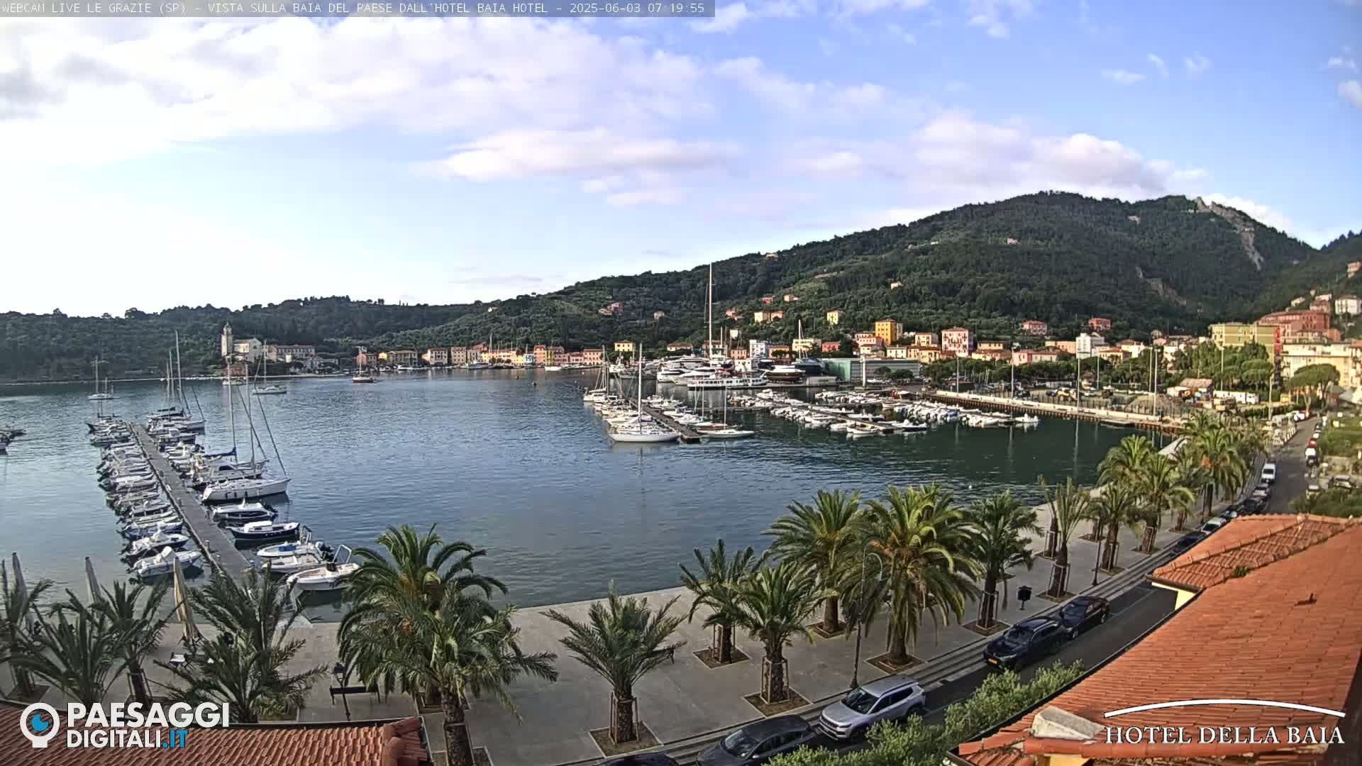 Le Grazie Marina Live Cam - La Spezia, Liguria, Italy