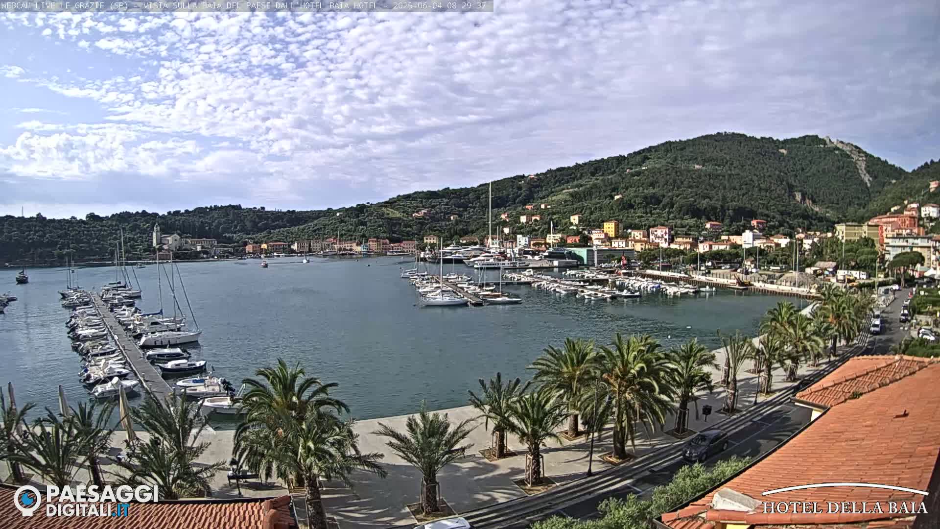 Le Grazie Marina Live Cam - La Spezia, Liguria, Italy