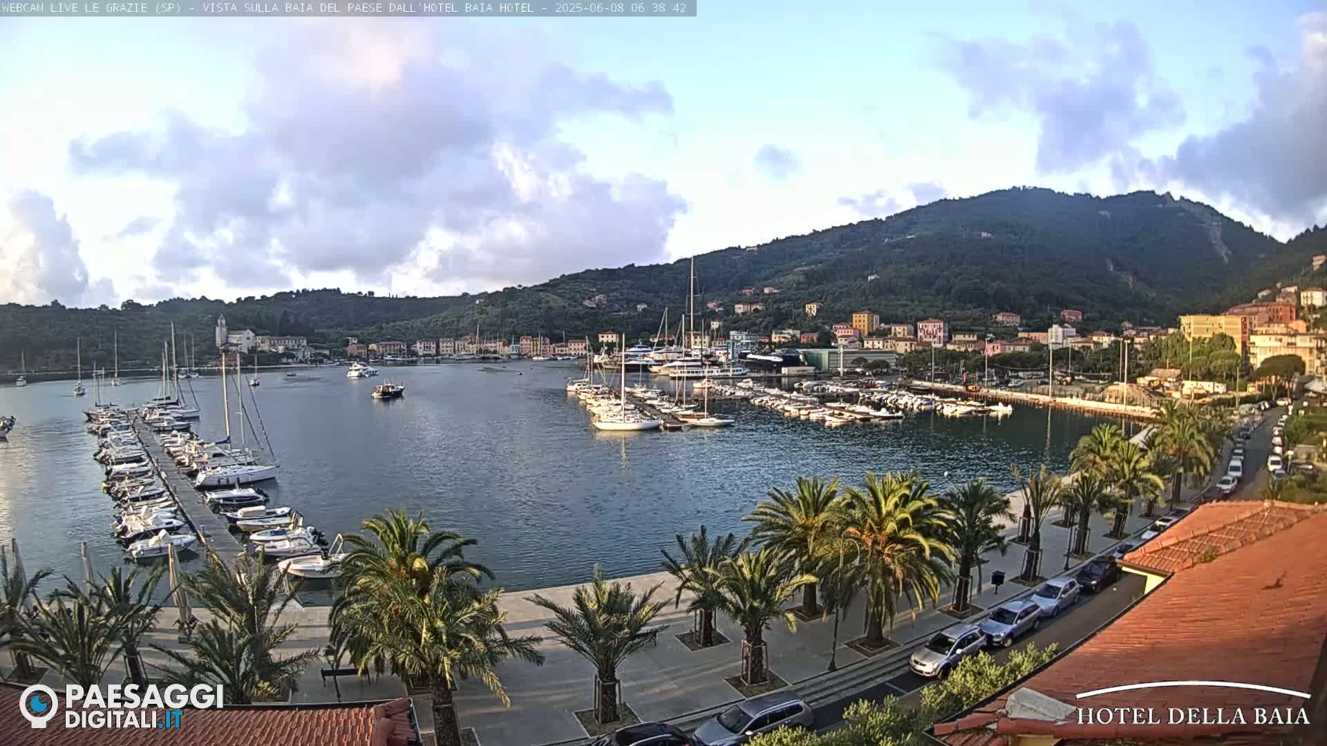 Le Grazie Marina Live Cam - La Spezia, Liguria, Italy