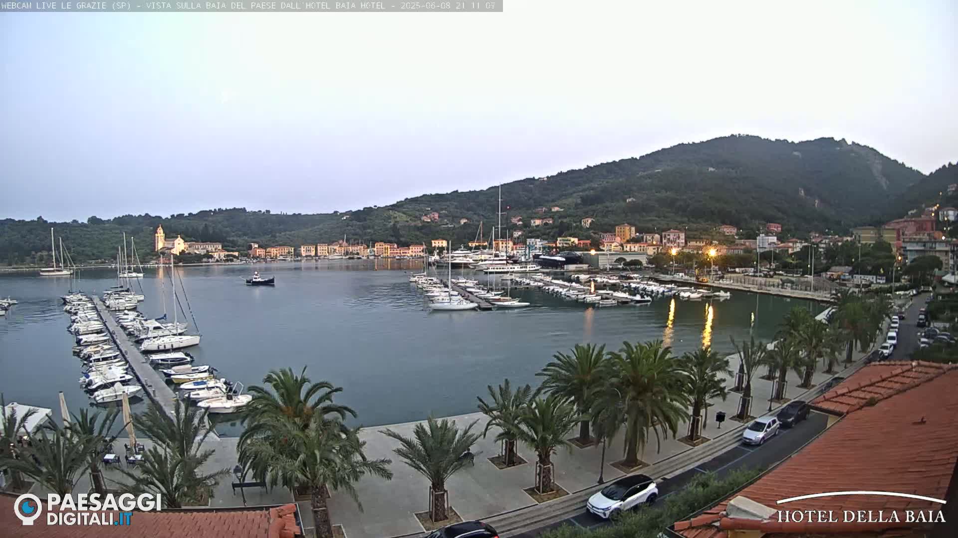 Le Grazie Marina Live Cam - La Spezia, Liguria, Italy