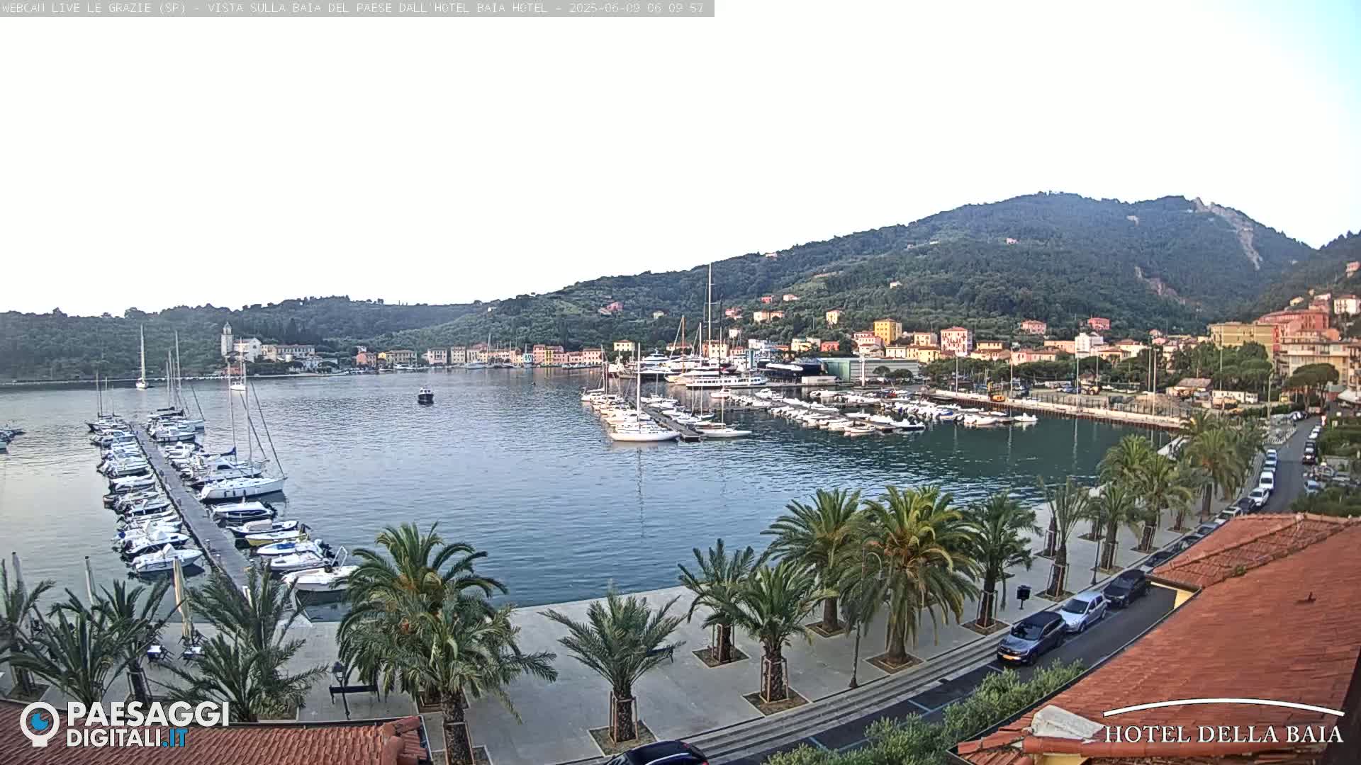 Le Grazie Marina Live Cam - La Spezia, Liguria, Italy