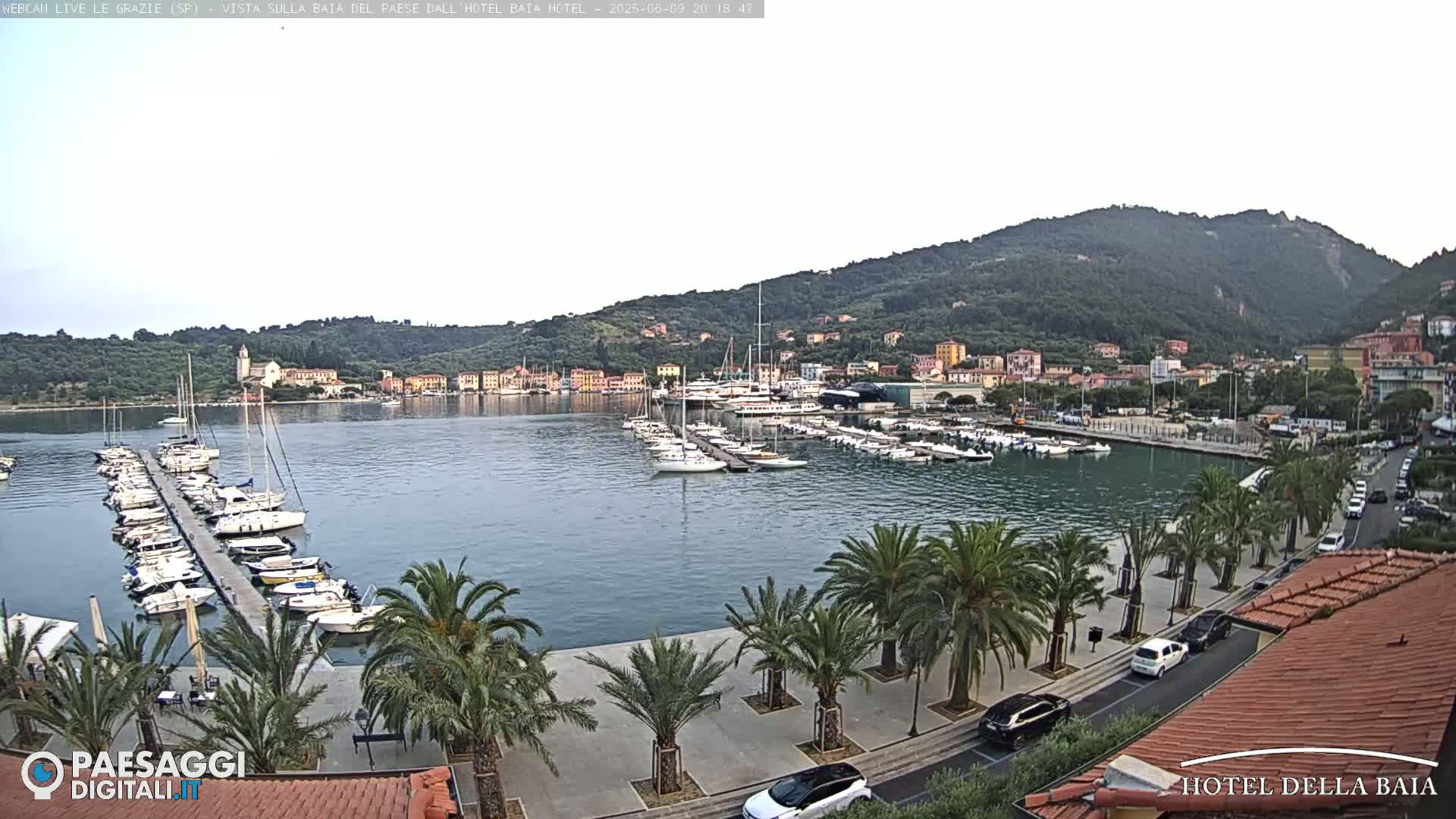 Le Grazie Marina Live Cam - La Spezia, Liguria, Italy