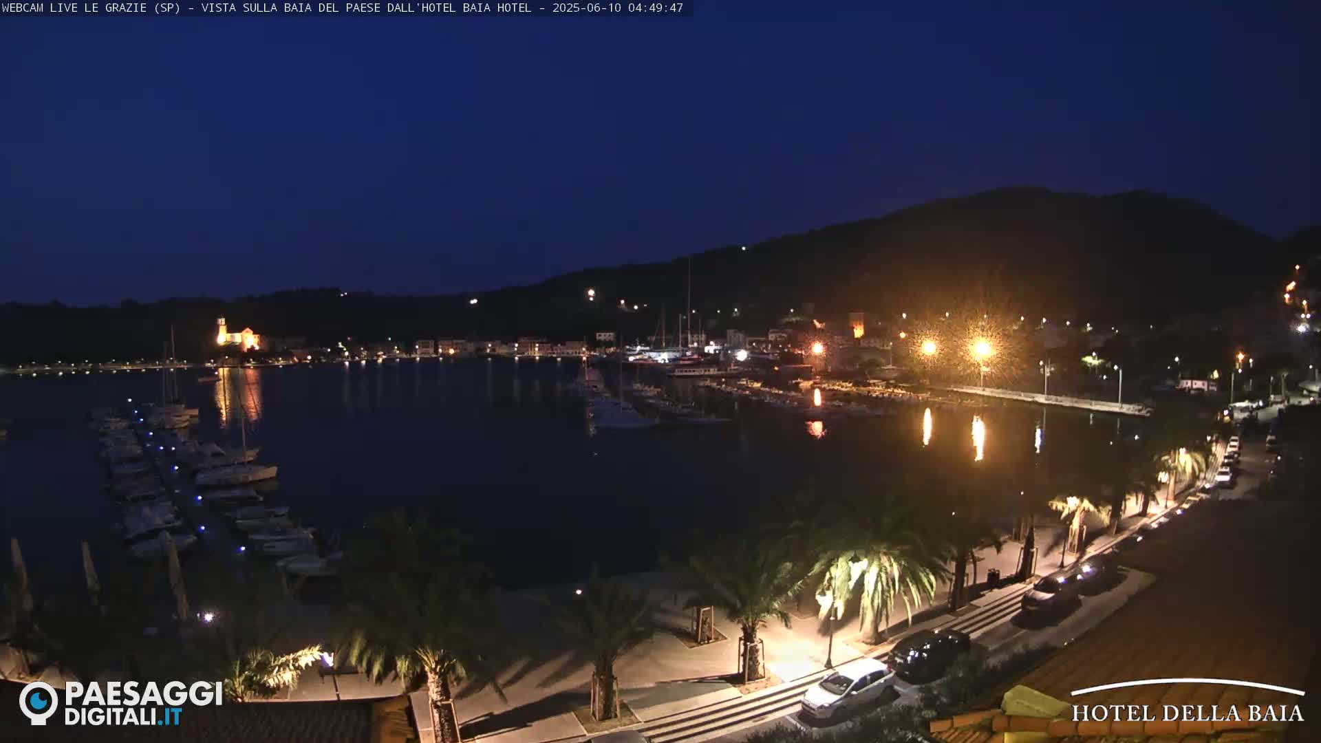 Le Grazie Marina Live Cam - La Spezia, Liguria, Italy