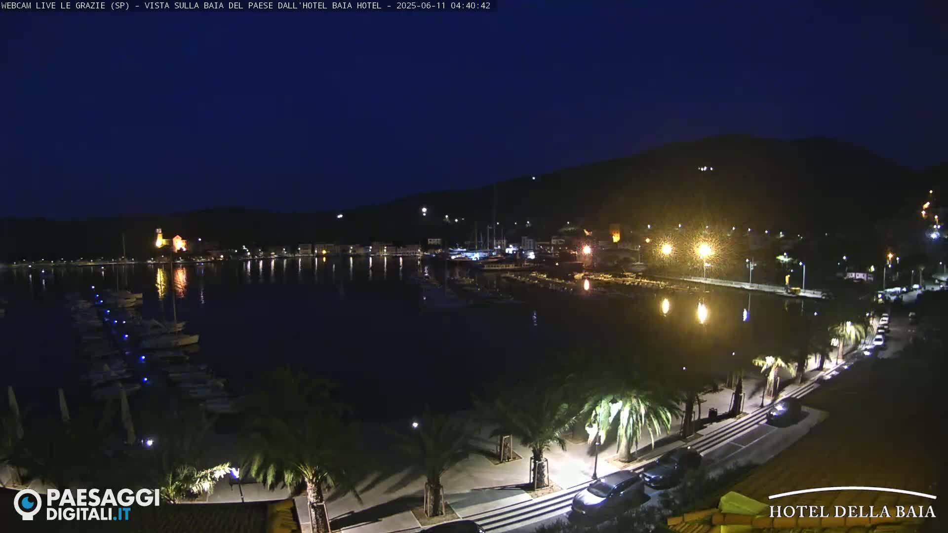 Le Grazie Marina Live Cam - La Spezia, Liguria, Italy