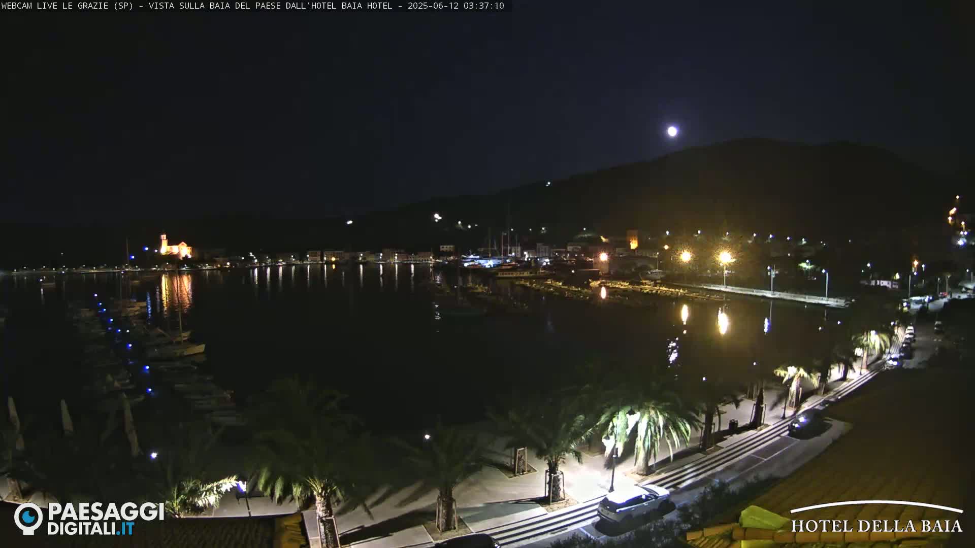 Le Grazie Marina Live Cam - La Spezia, Liguria, Italy