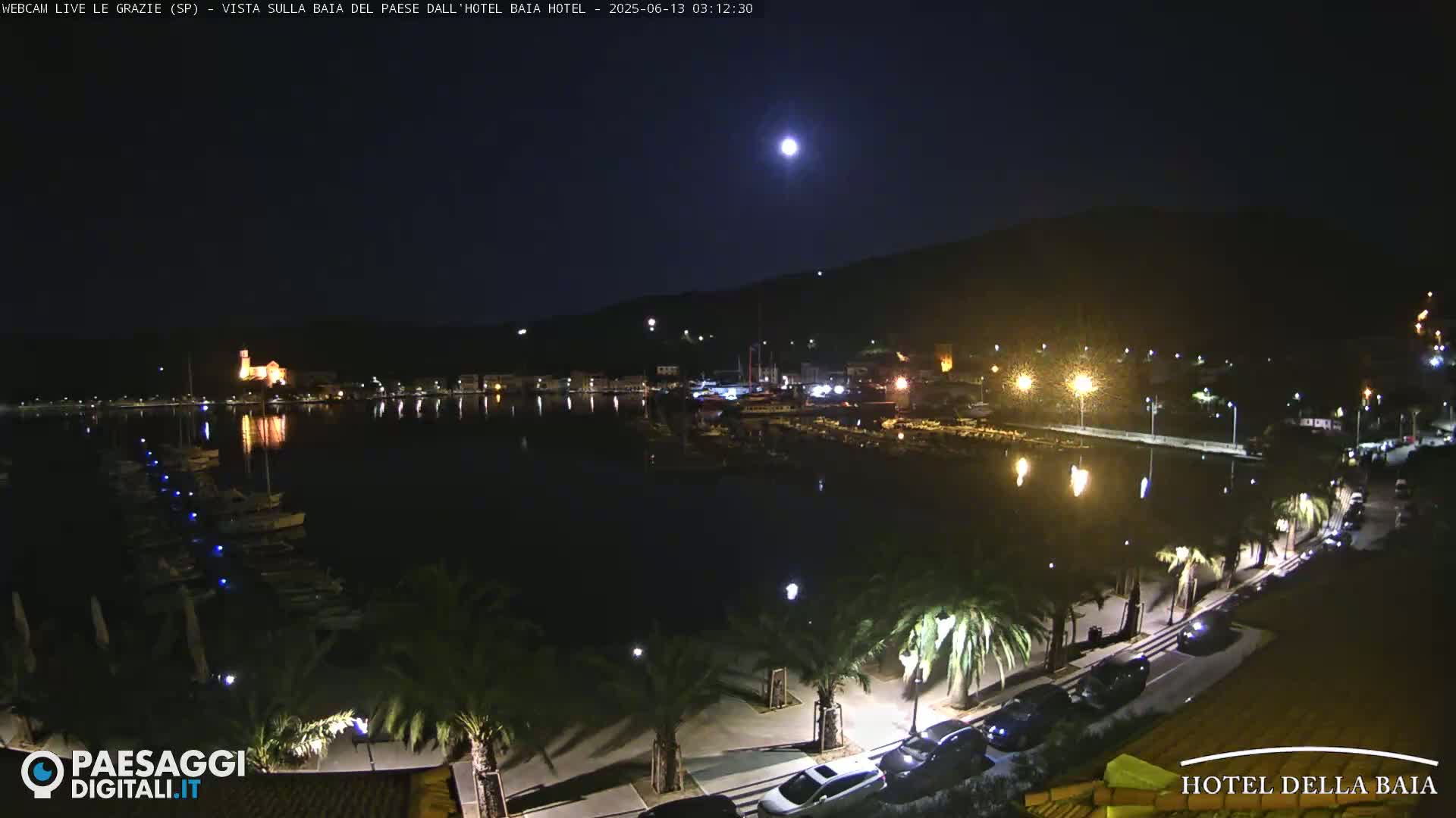 Le Grazie Marina Live Cam - La Spezia, Liguria, Italy