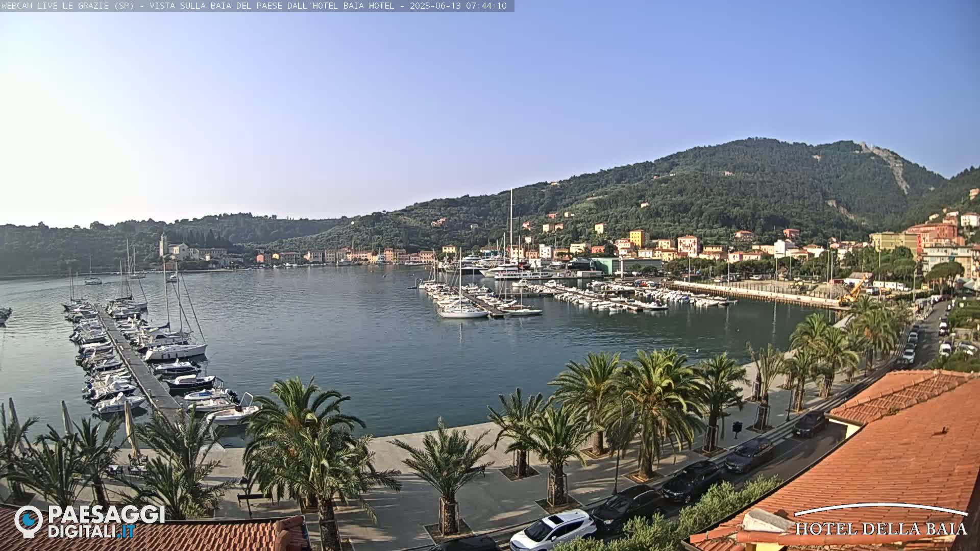 Le Grazie Marina Live Cam - La Spezia, Liguria, Italy