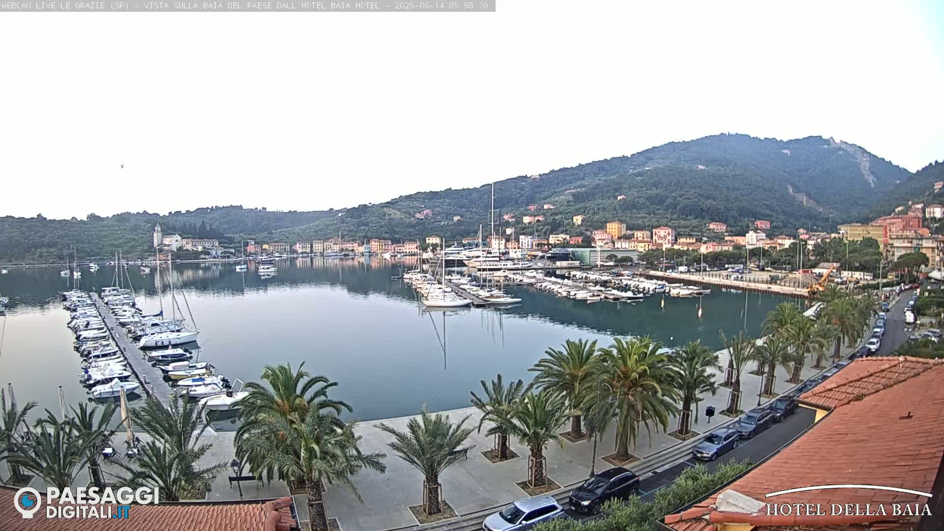 Le Grazie Marina Live Cam - La Spezia, Liguria, Italy