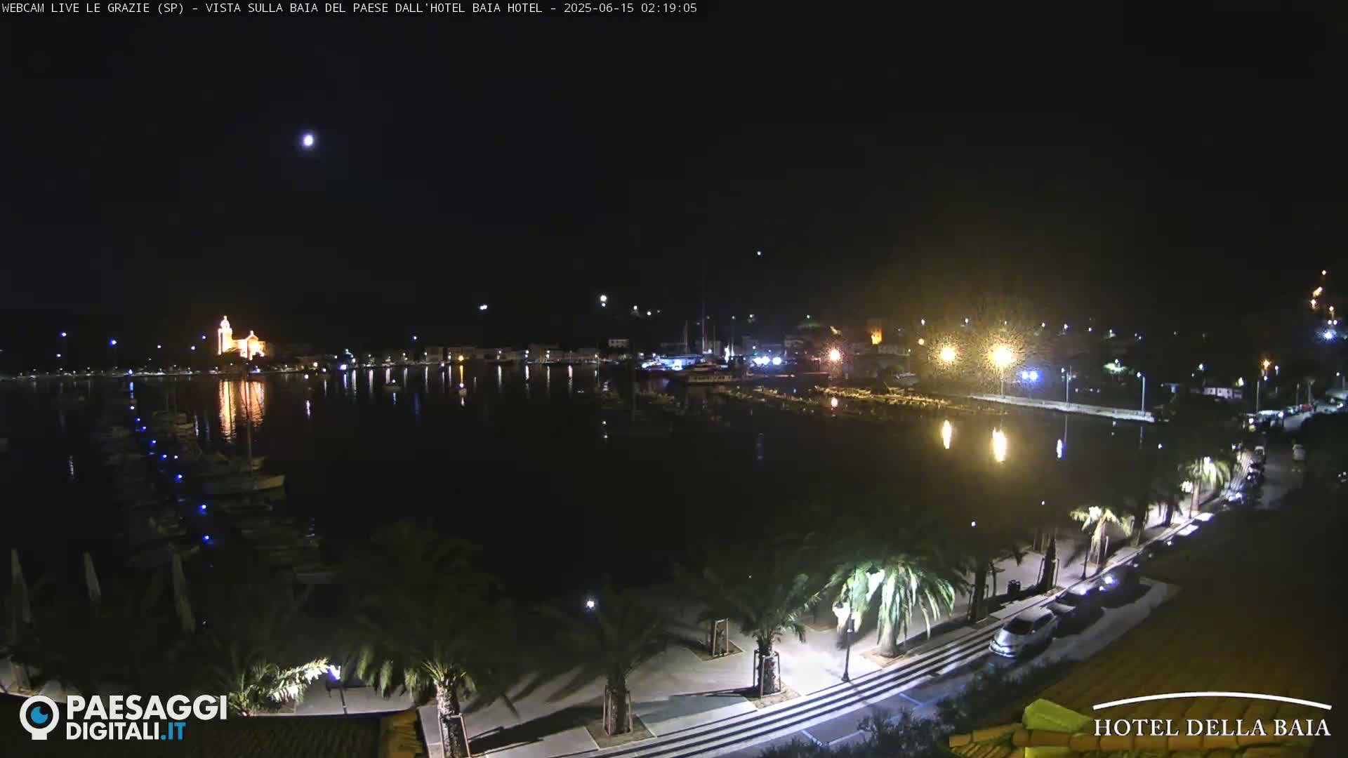 Le Grazie Marina Live Cam - La Spezia, Liguria, Italy