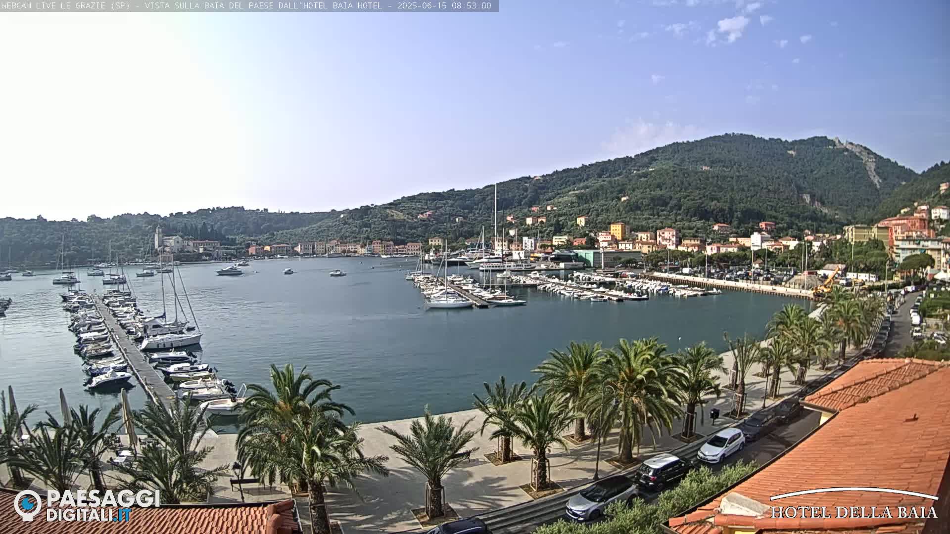 Le Grazie Marina Live Cam - La Spezia, Liguria, Italy
