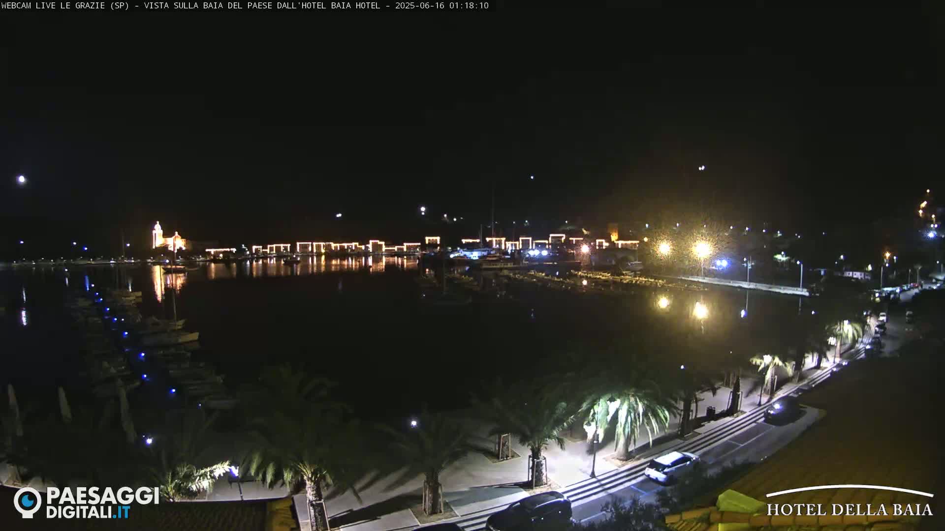 Le Grazie Marina Live Cam - La Spezia, Liguria, Italy