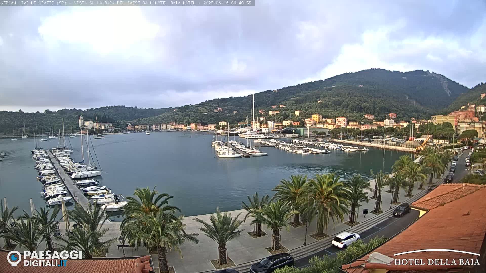 Le Grazie Marina Live Cam - La Spezia, Liguria, Italy