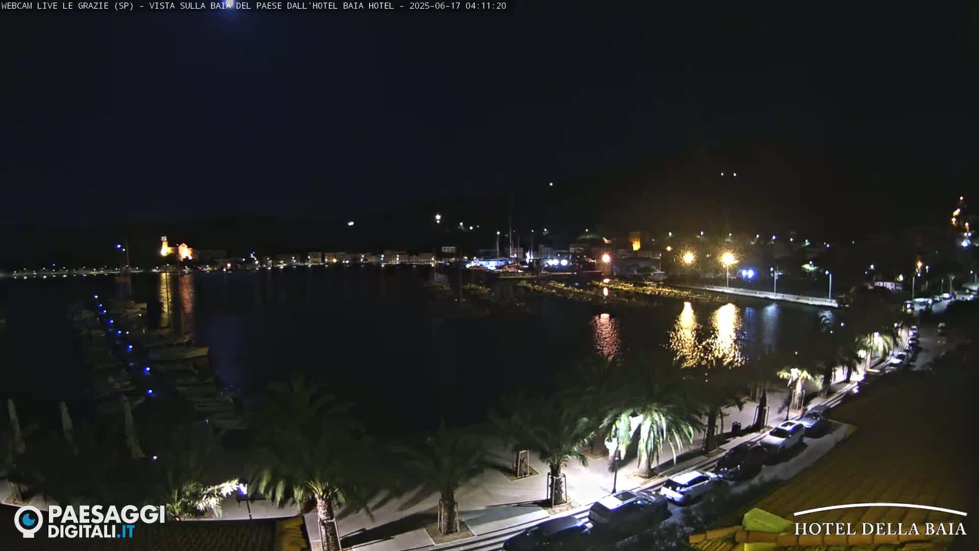 Le Grazie Marina Live Cam - La Spezia, Liguria, Italy