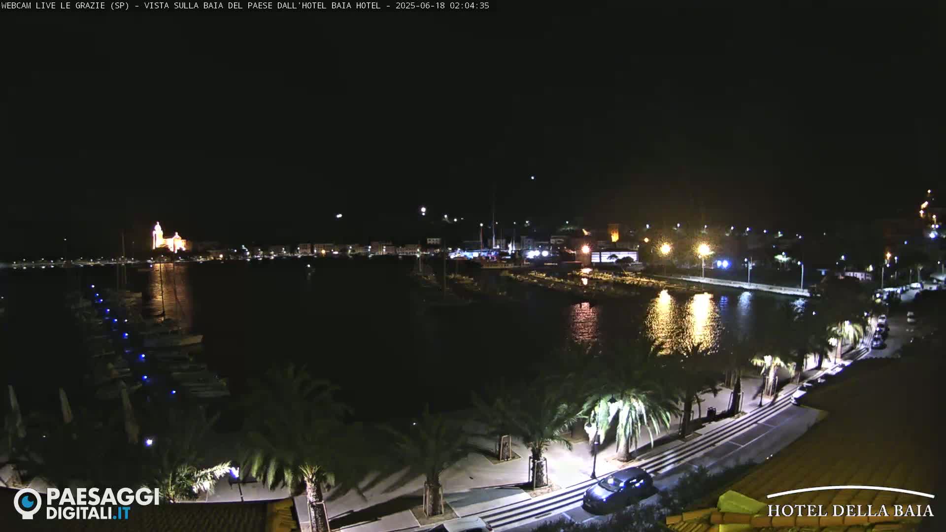 Le Grazie Marina Live Cam - La Spezia, Liguria, Italy
