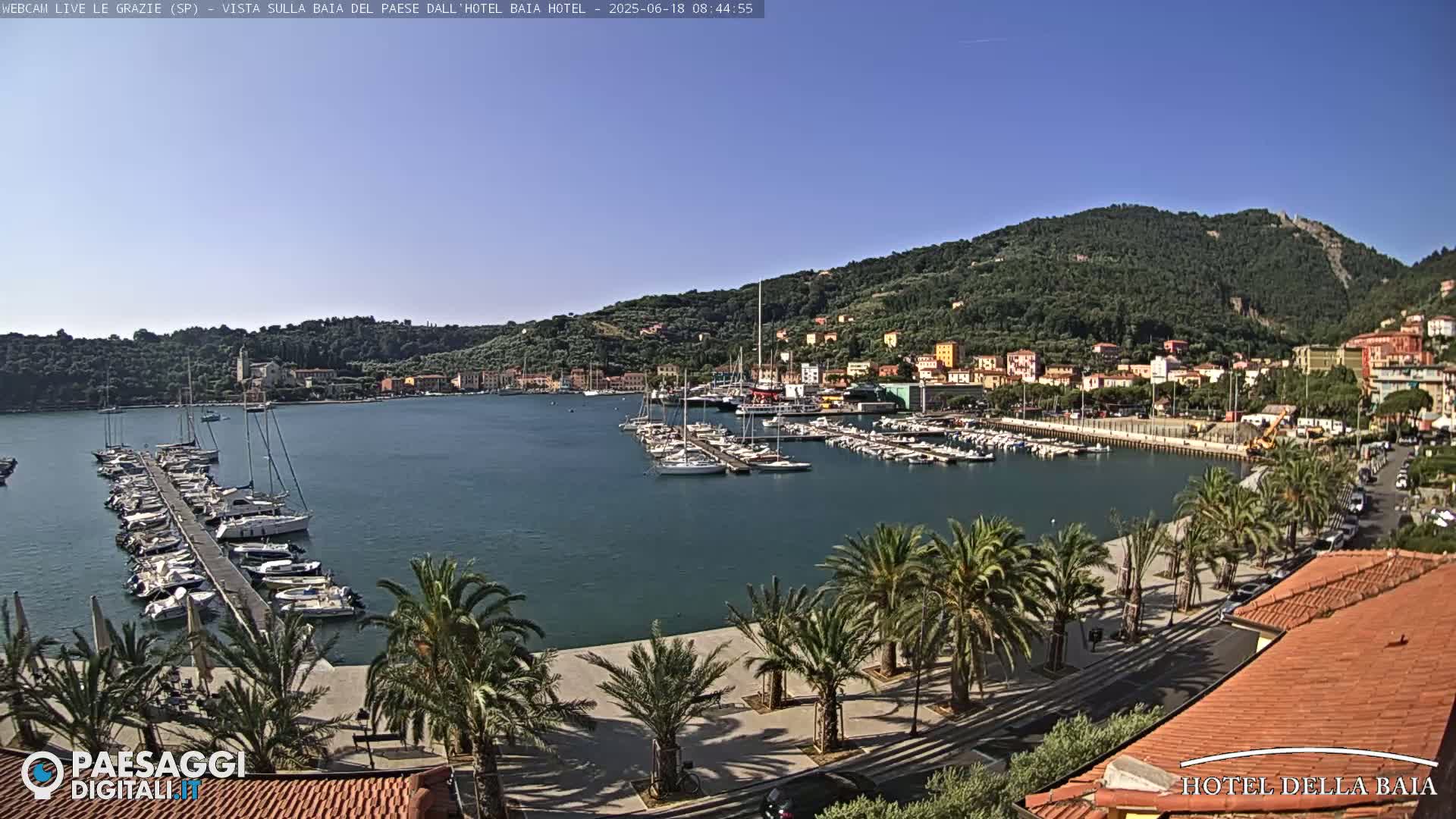 Le Grazie Marina Live Cam - La Spezia, Liguria, Italy