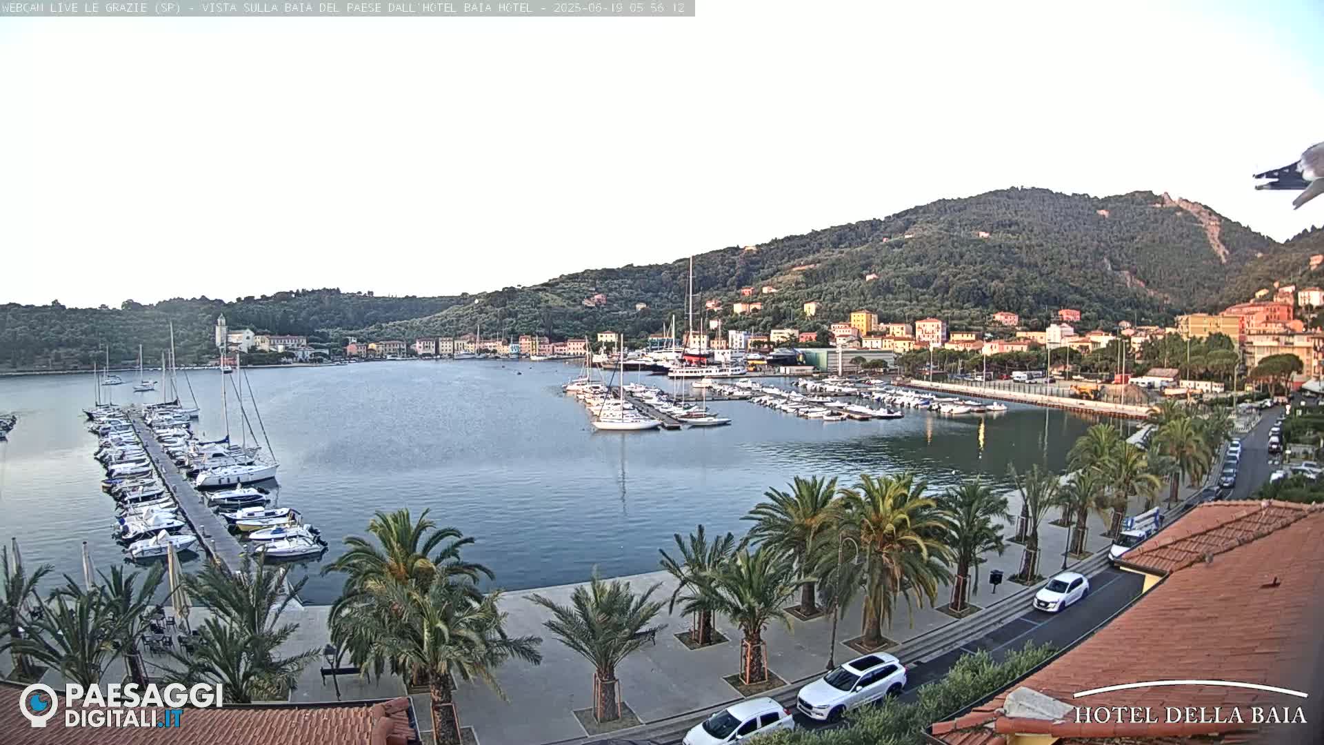 Le Grazie Marina Live Cam - La Spezia, Liguria, Italy