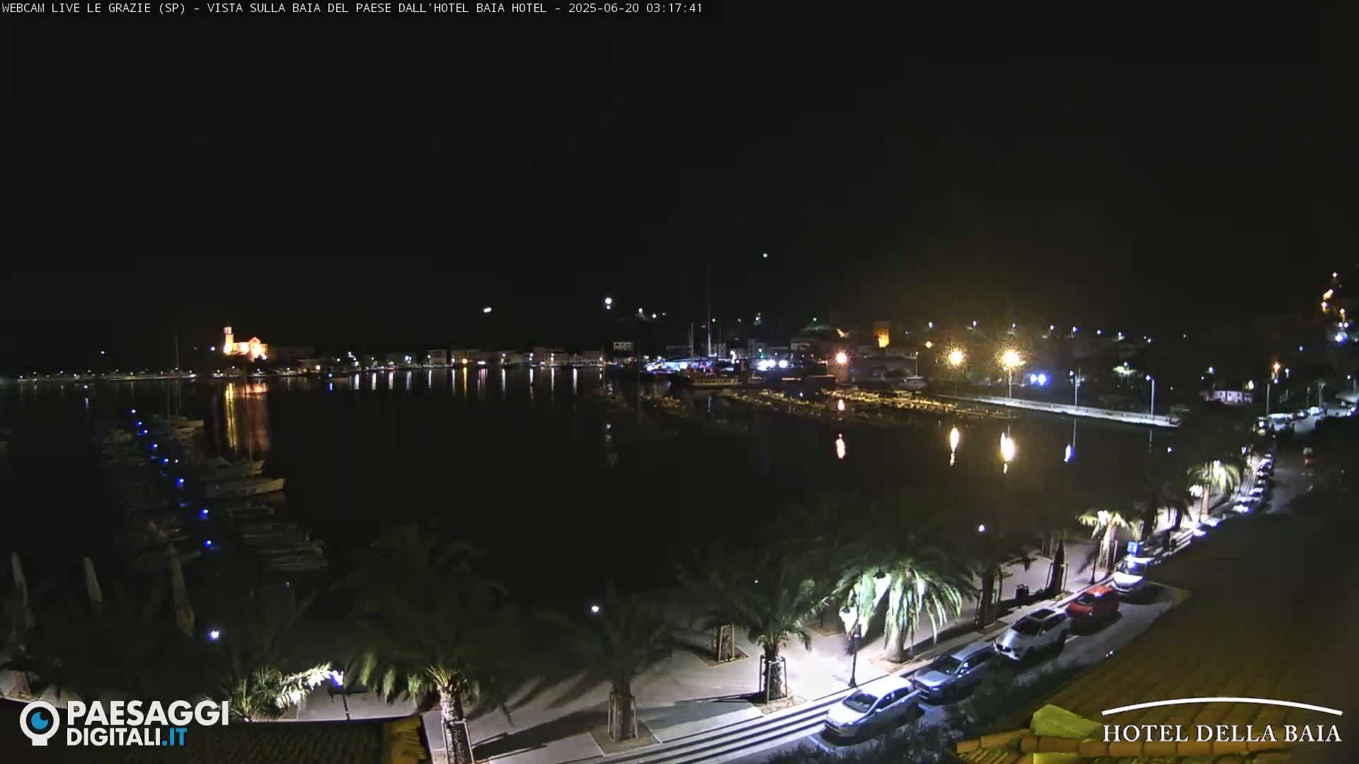 Le Grazie Marina Live Cam - La Spezia, Liguria, Italy