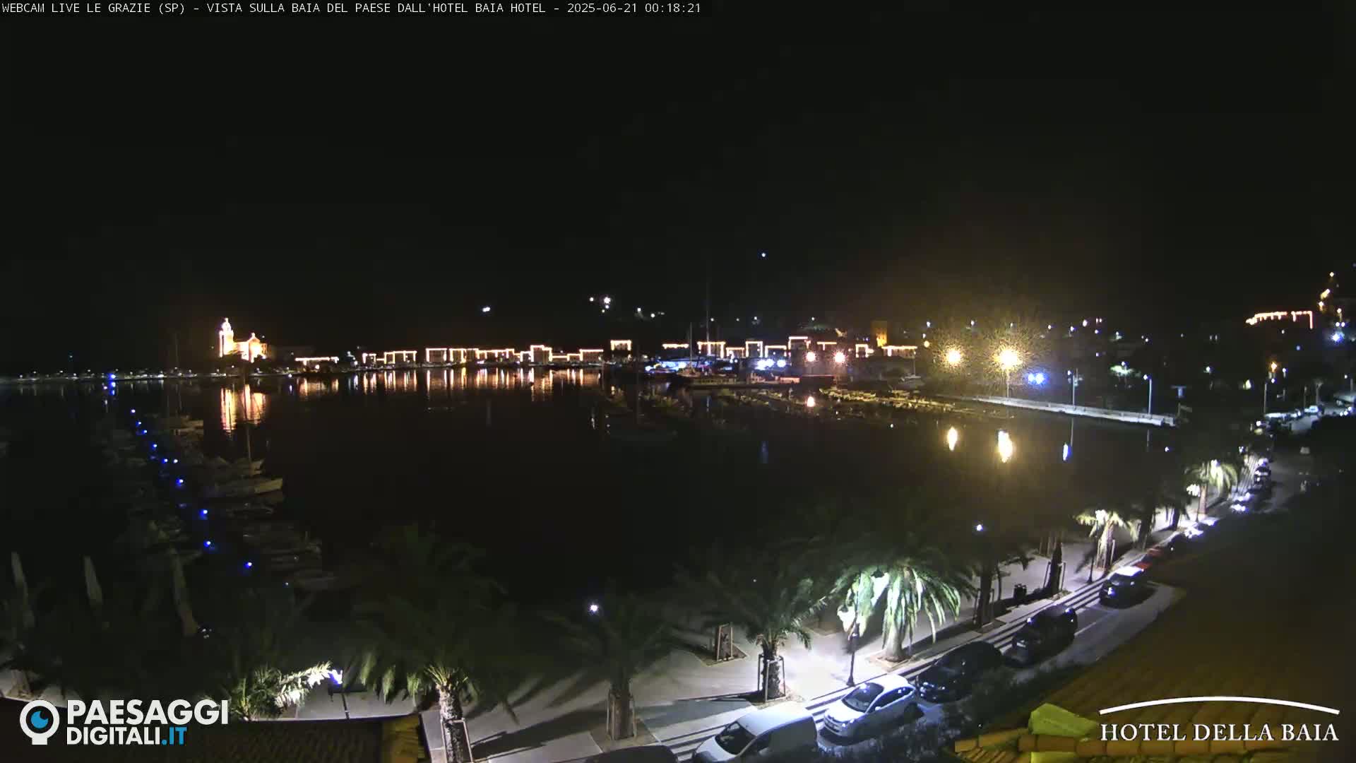 Le Grazie Marina Live Cam - La Spezia, Liguria, Italy
