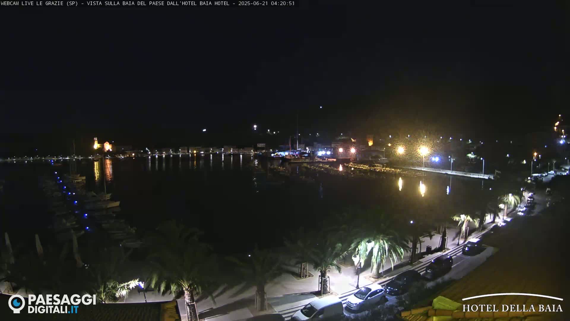 Le Grazie Marina Live Cam - La Spezia, Liguria, Italy