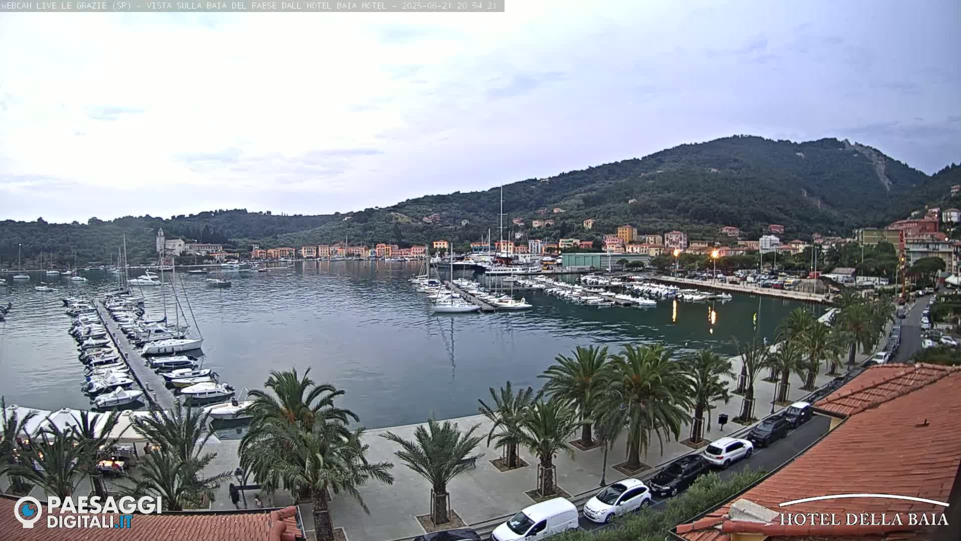 Le Grazie Marina Live Cam - La Spezia, Liguria, Italy