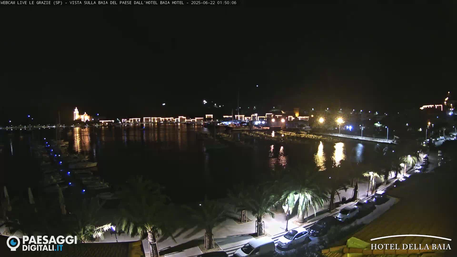 Le Grazie Marina Live Cam - La Spezia, Liguria, Italy