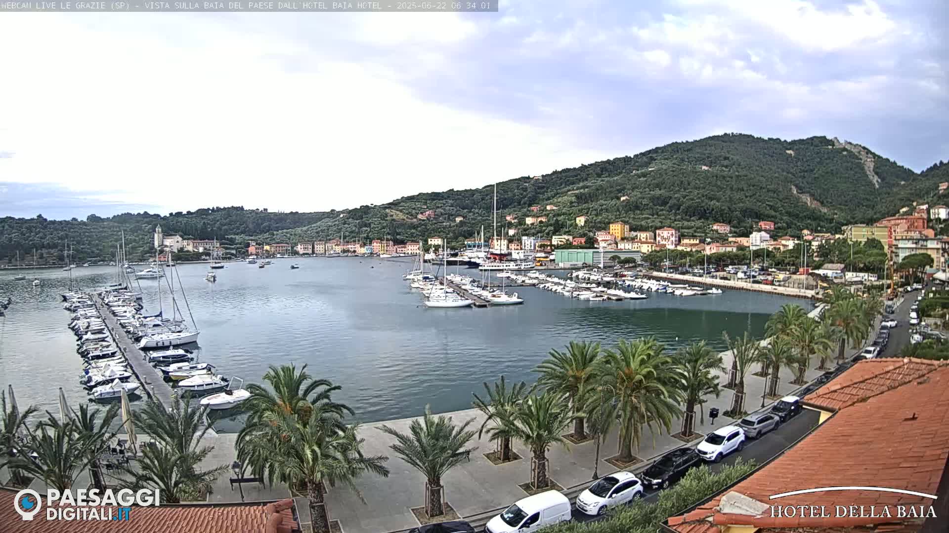 Le Grazie Marina Live Cam - La Spezia, Liguria, Italy