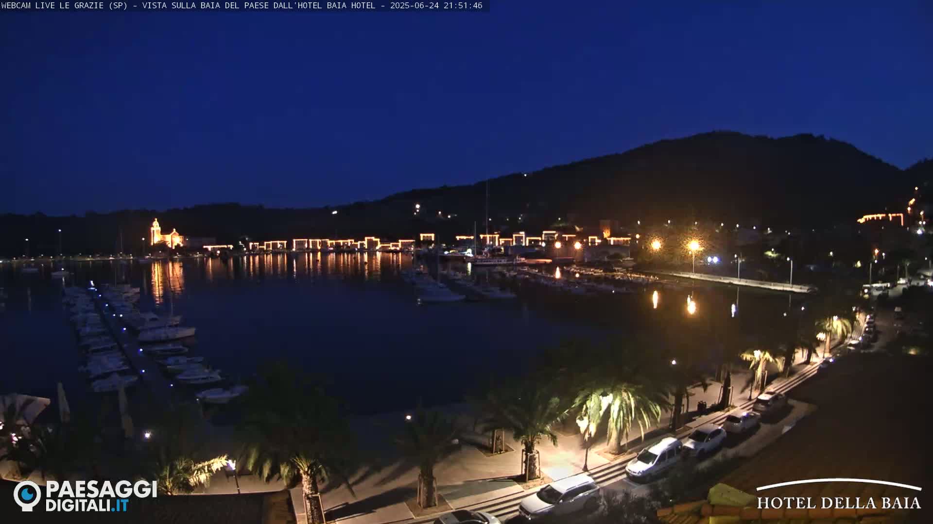 Le Grazie Marina Live Cam - La Spezia, Liguria, Italy